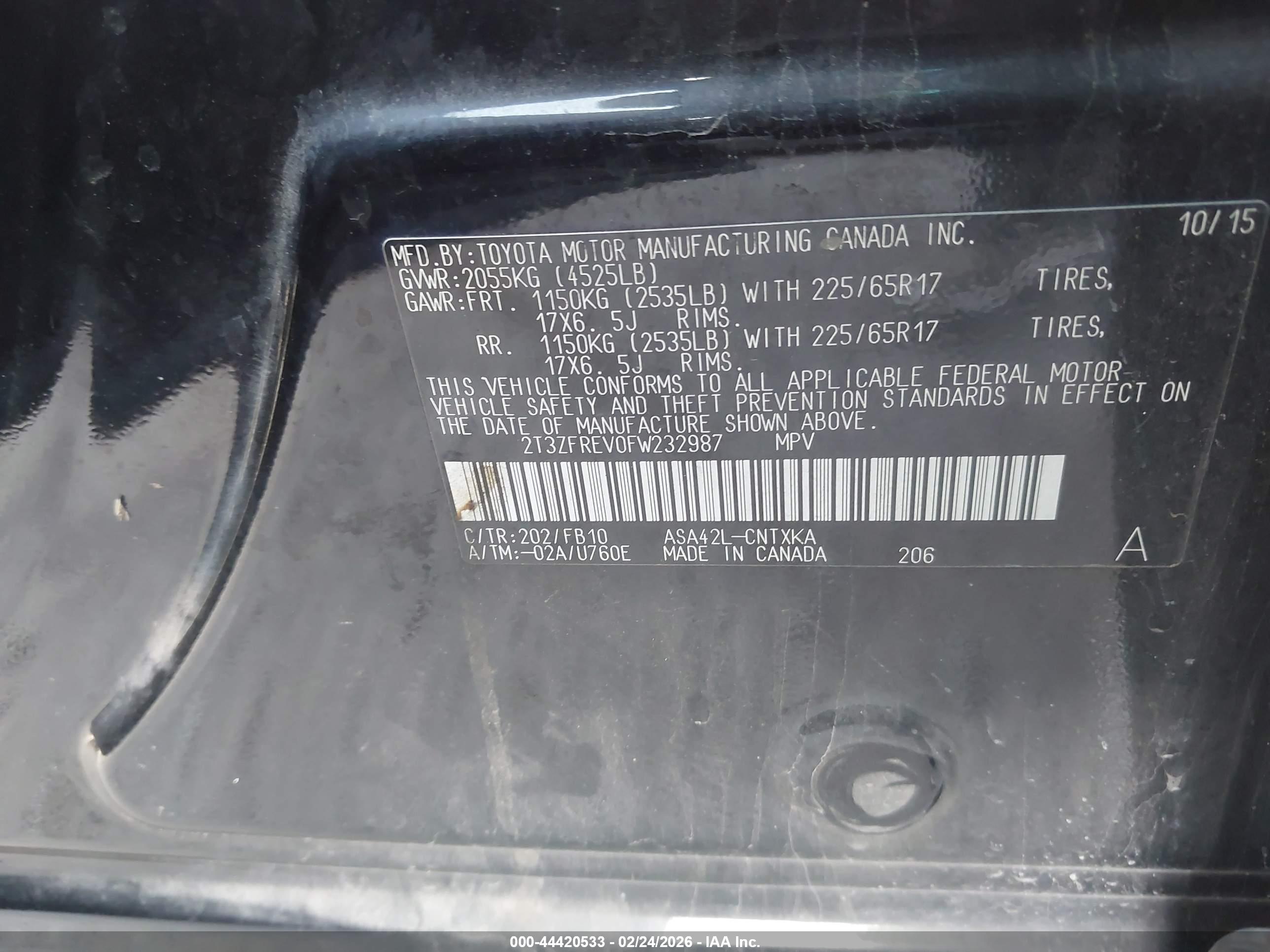 TOYOTA RAV4 image 9