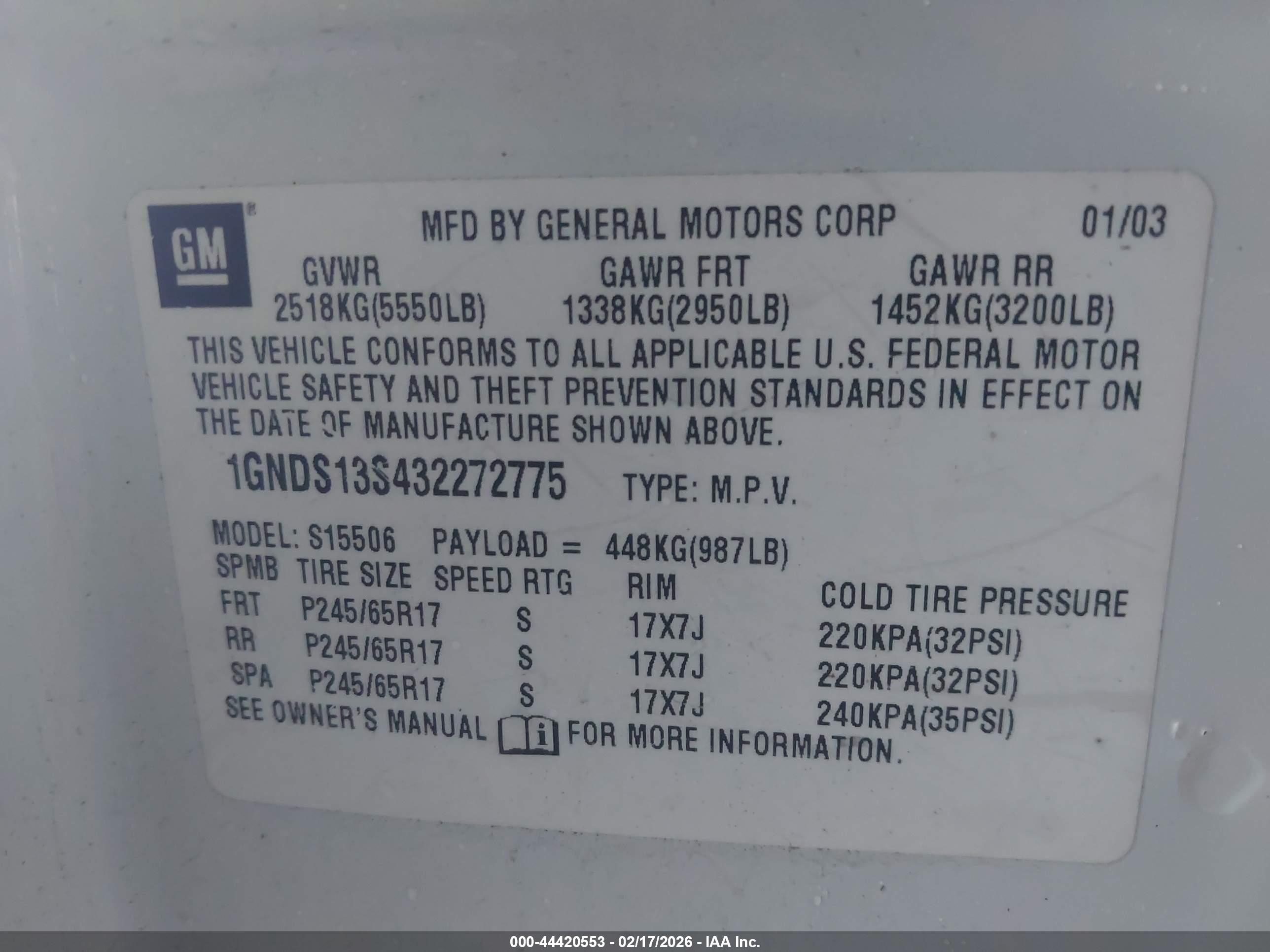 CHEVROLET TRAILBLAZER image 9