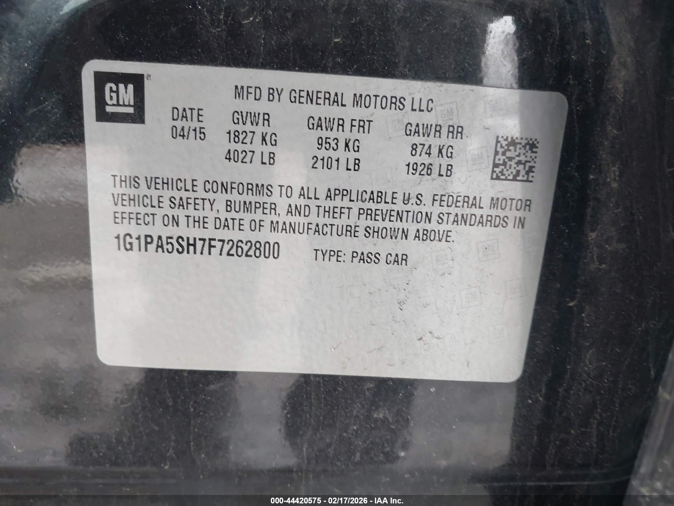 CHEVROLET CRUZE image 9