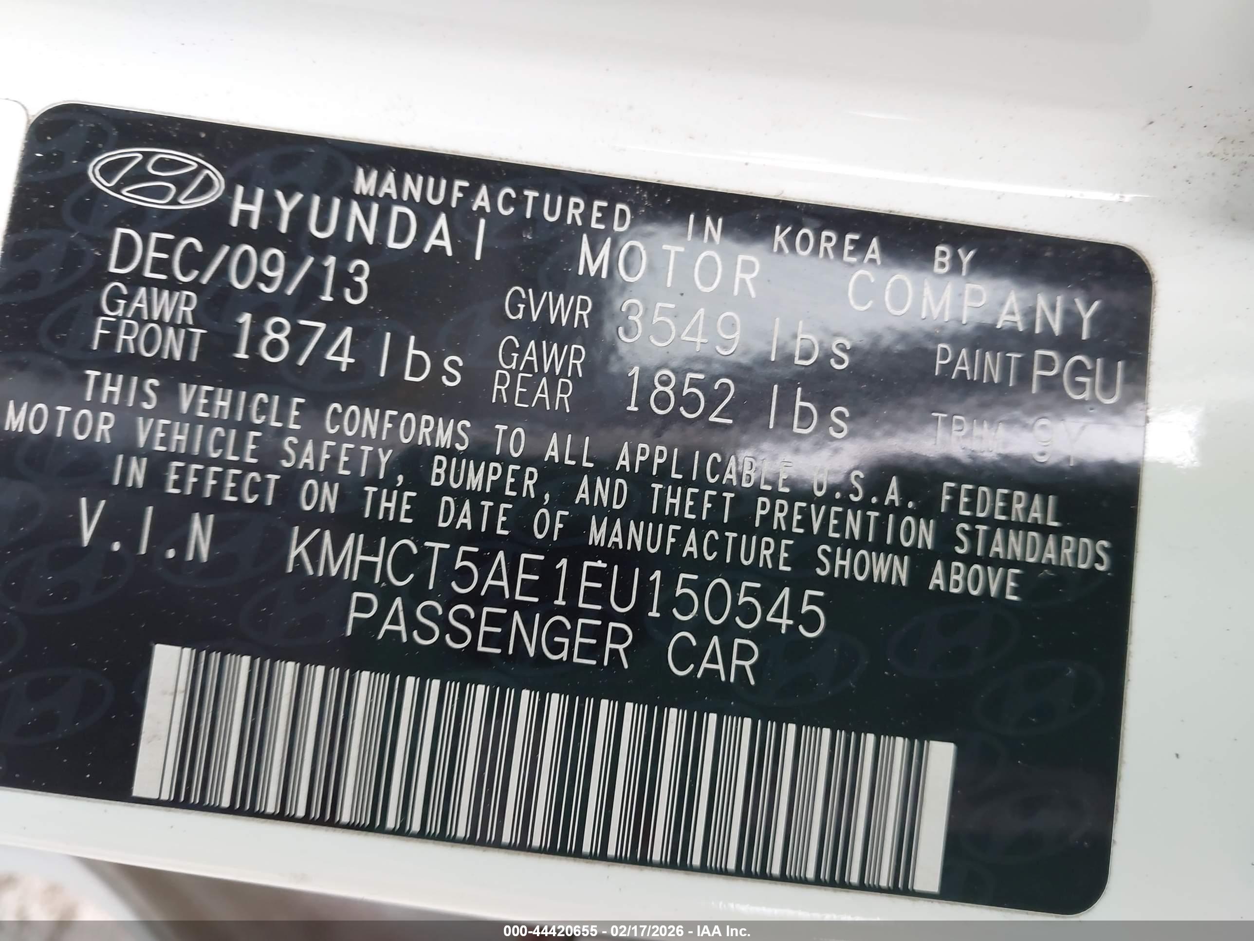 HYUNDAI ACCENT image 9