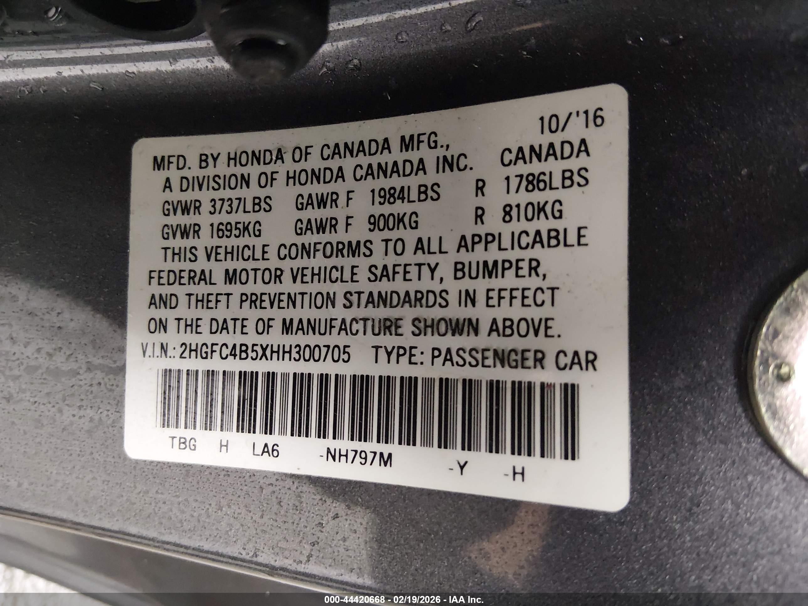 HONDA CIVIC image 9