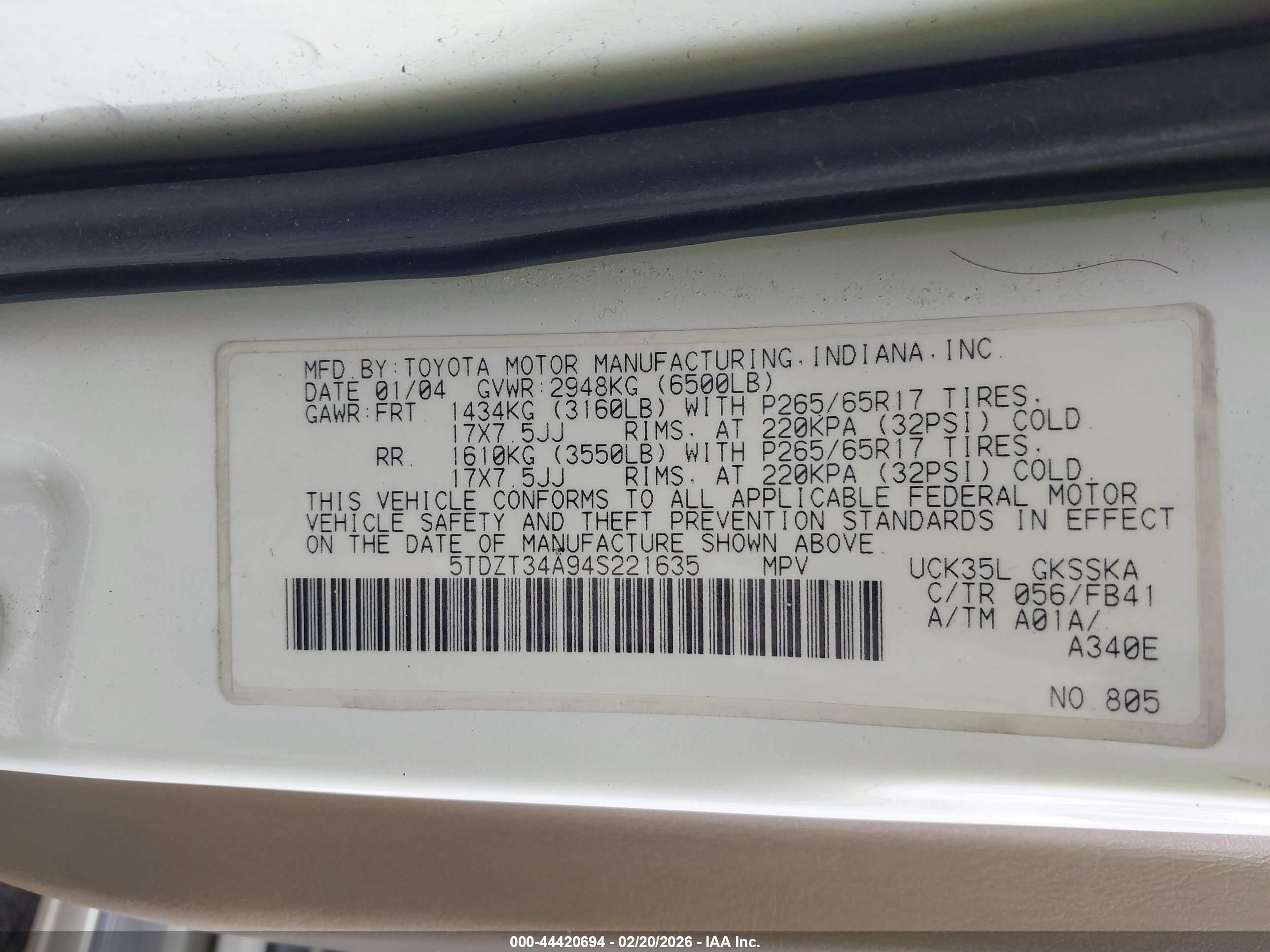 TOYOTA SEQUOIA image 9