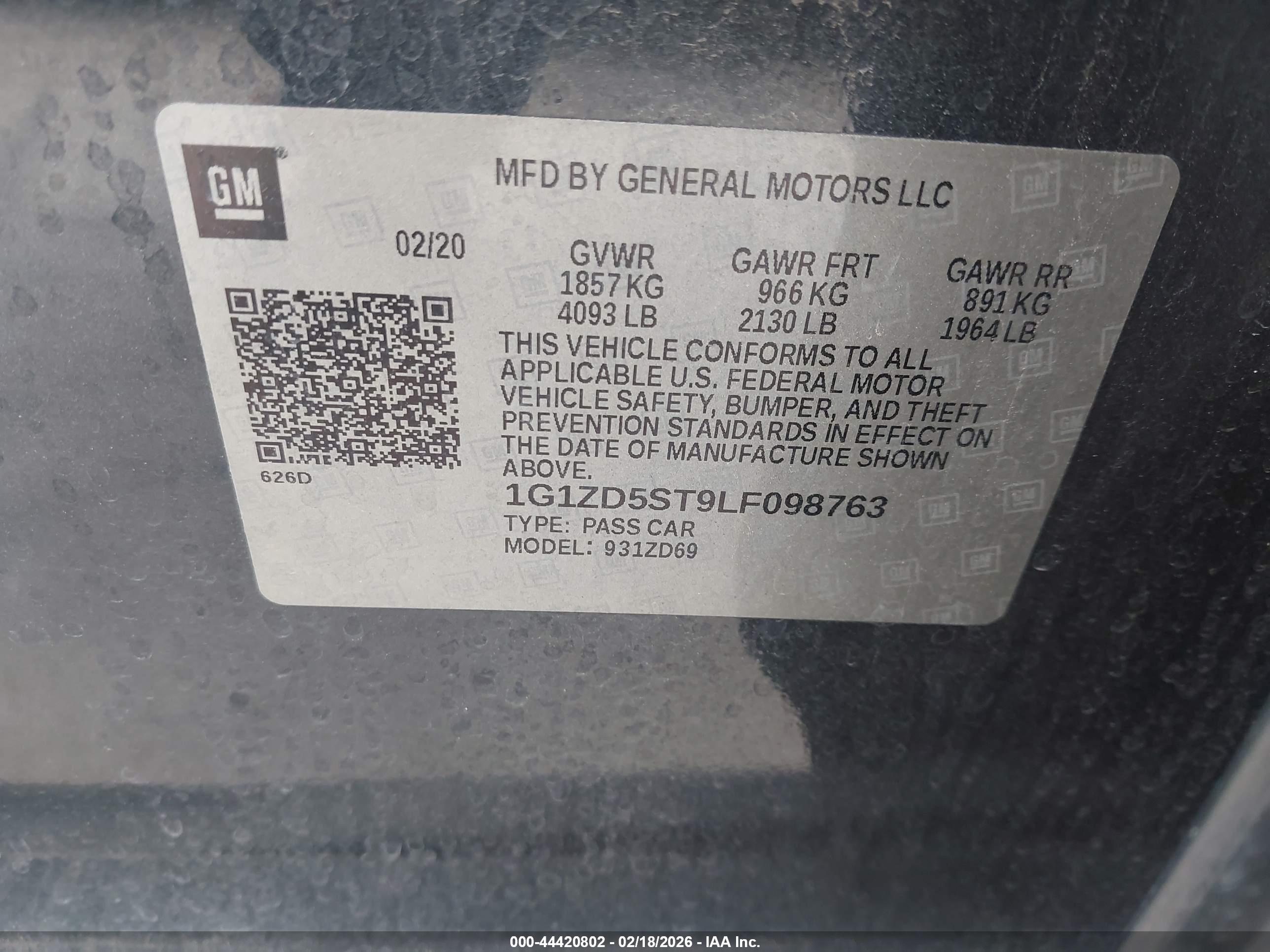 CHEVROLET MALIBU image 9