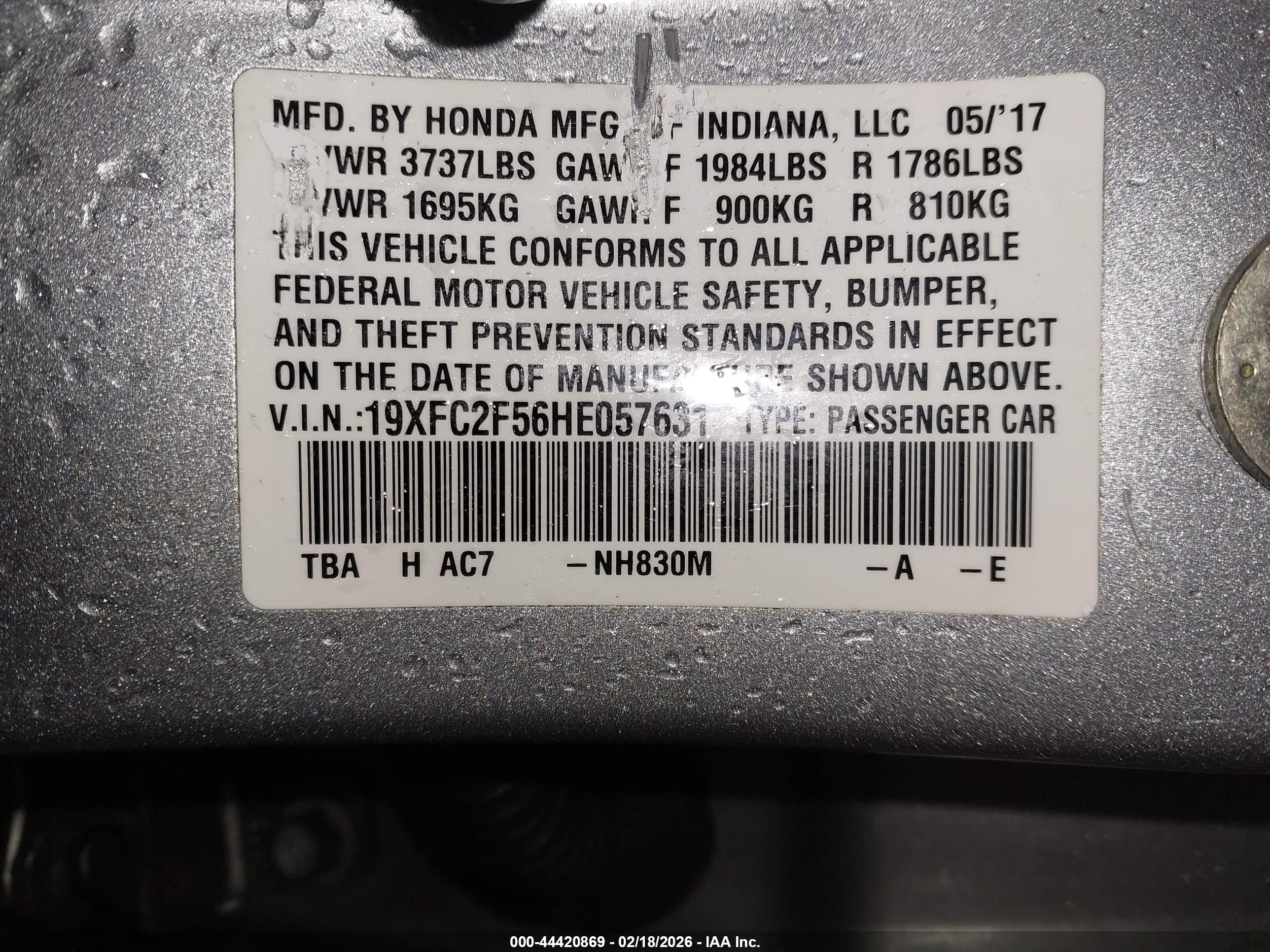 HONDA CIVIC image 9