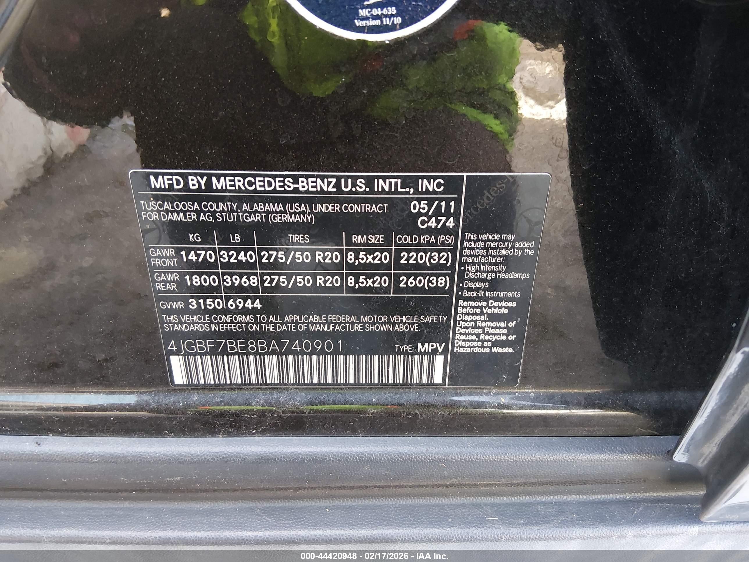 MERCEDES-BENZ GL image 9