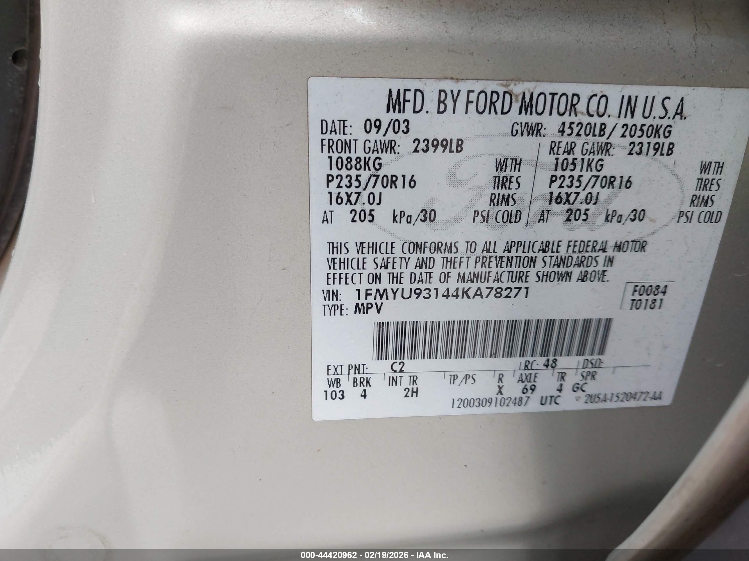 FORD ESCAPE image 9