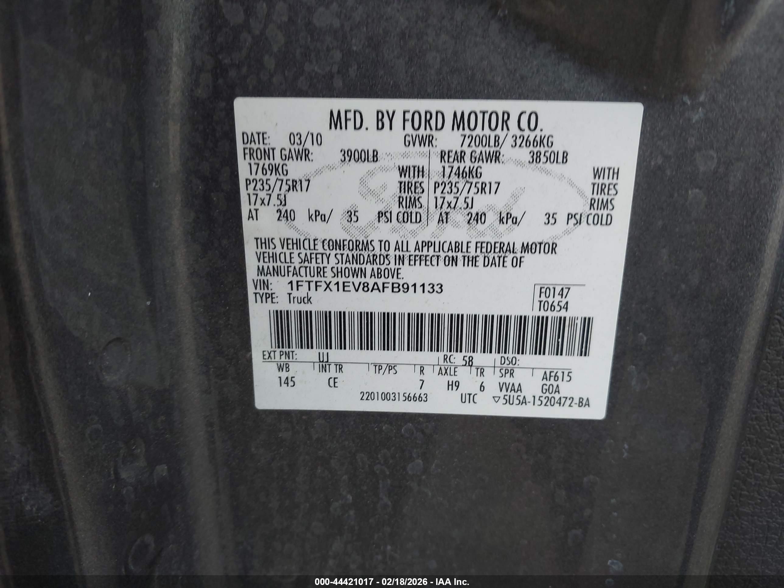 FORD F-150 image 9
