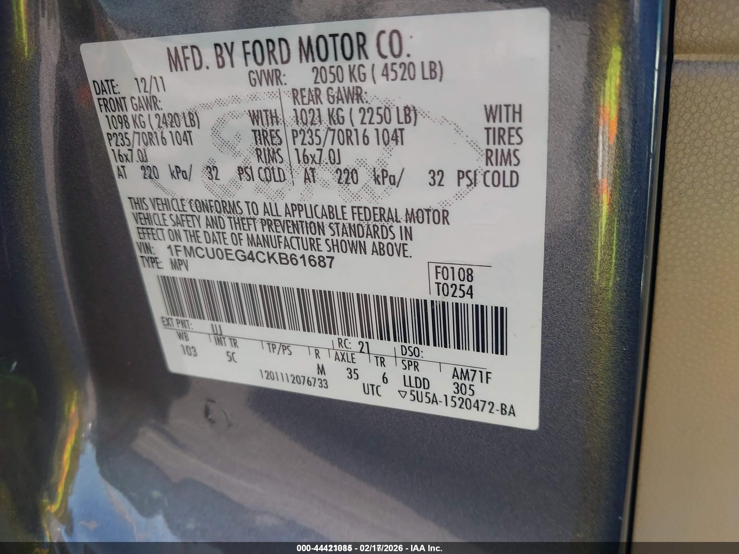 FORD ESCAPE image 9