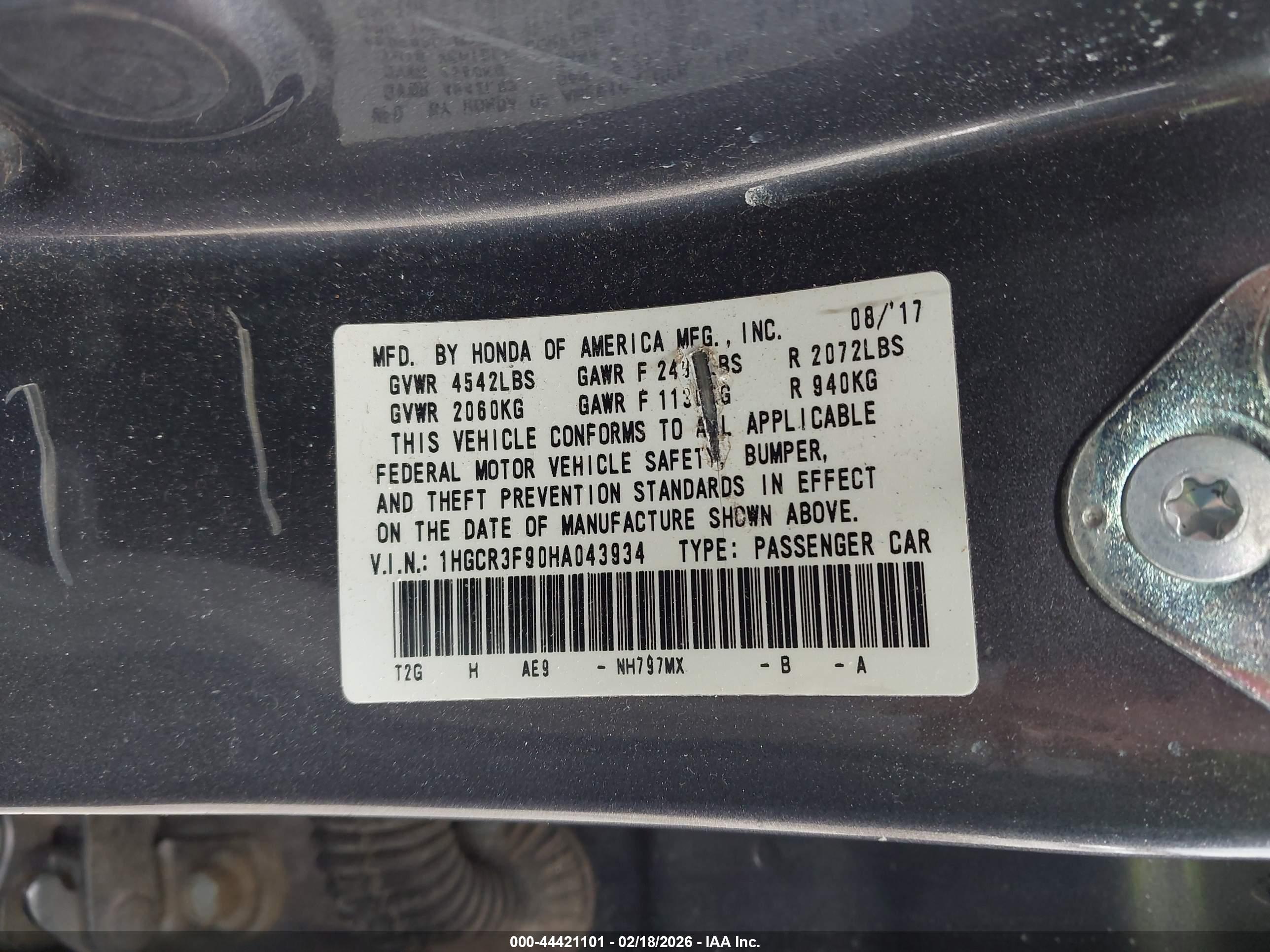 HONDA ACCORD image 9