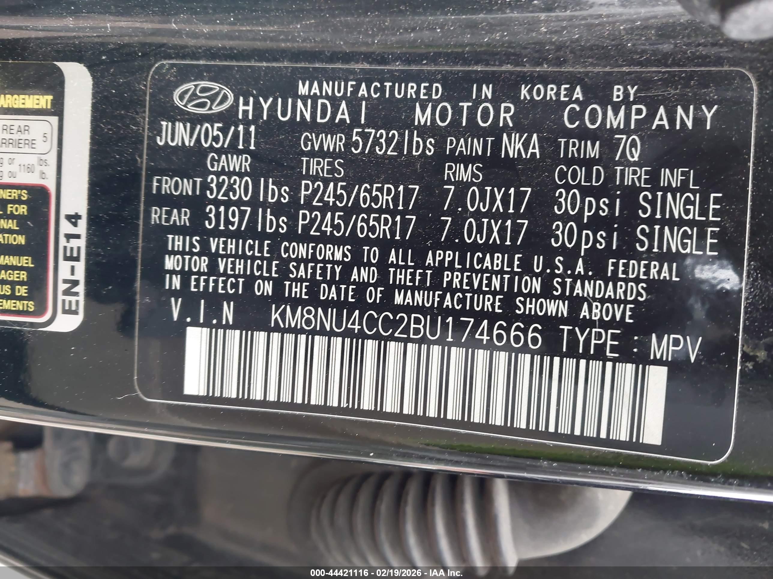 HYUNDAI VERACRUZ image 9