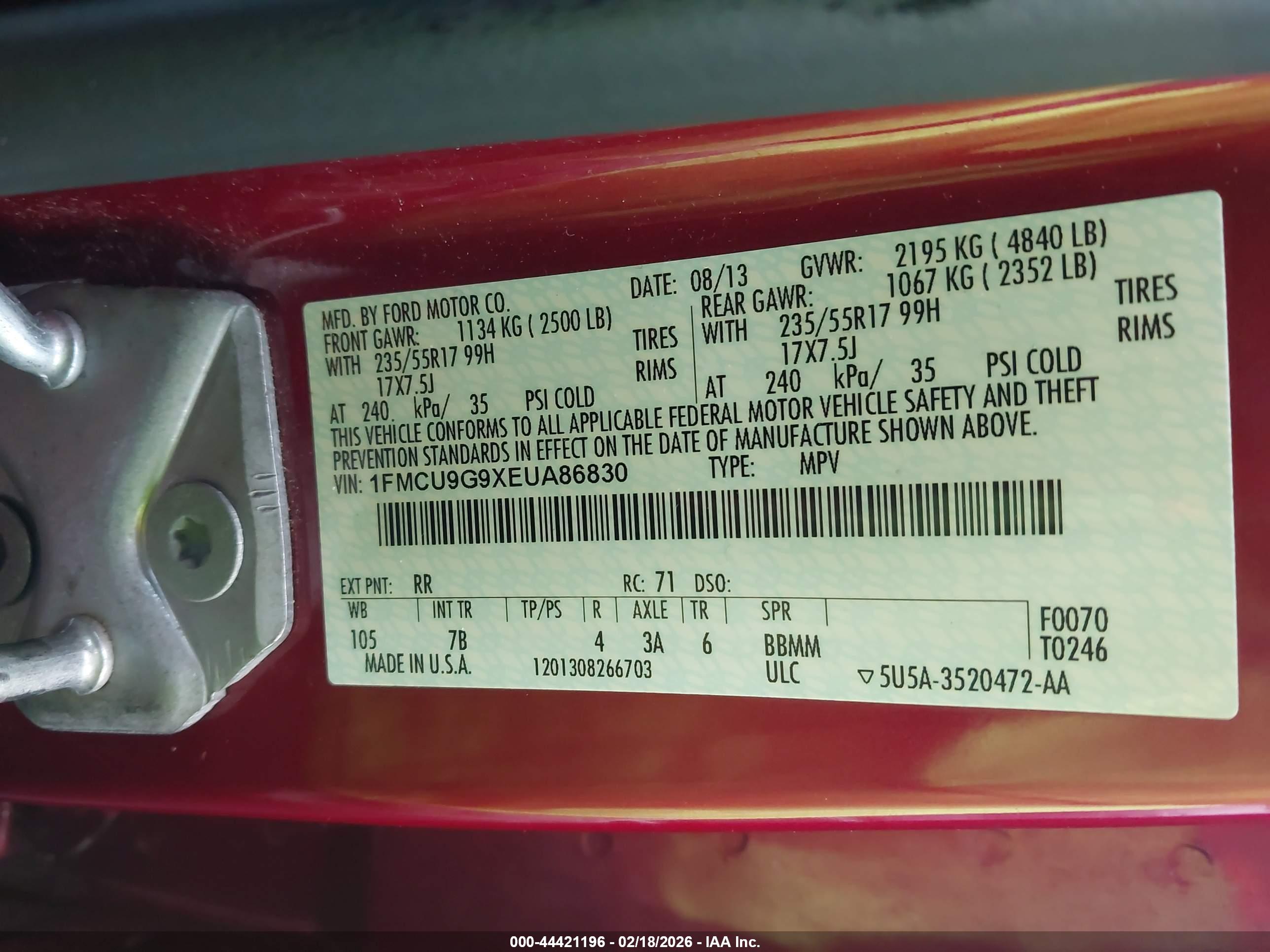 FORD ESCAPE image 9