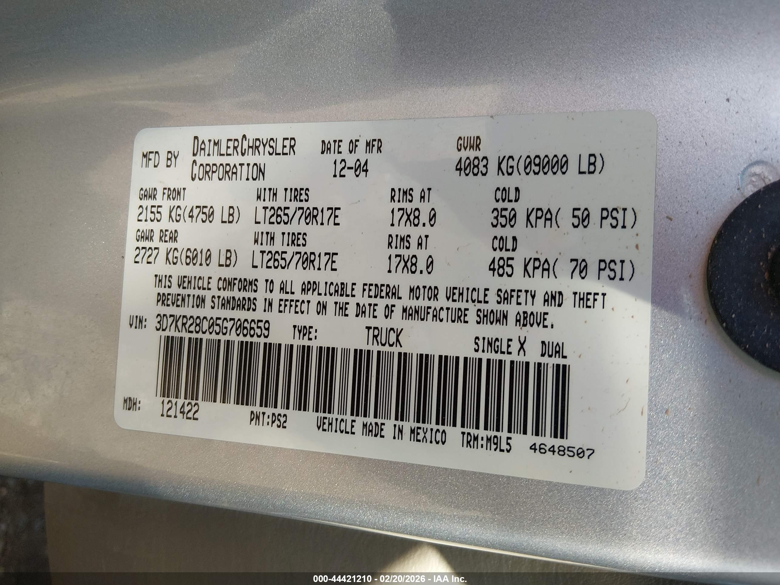 DODGE RAM image 9