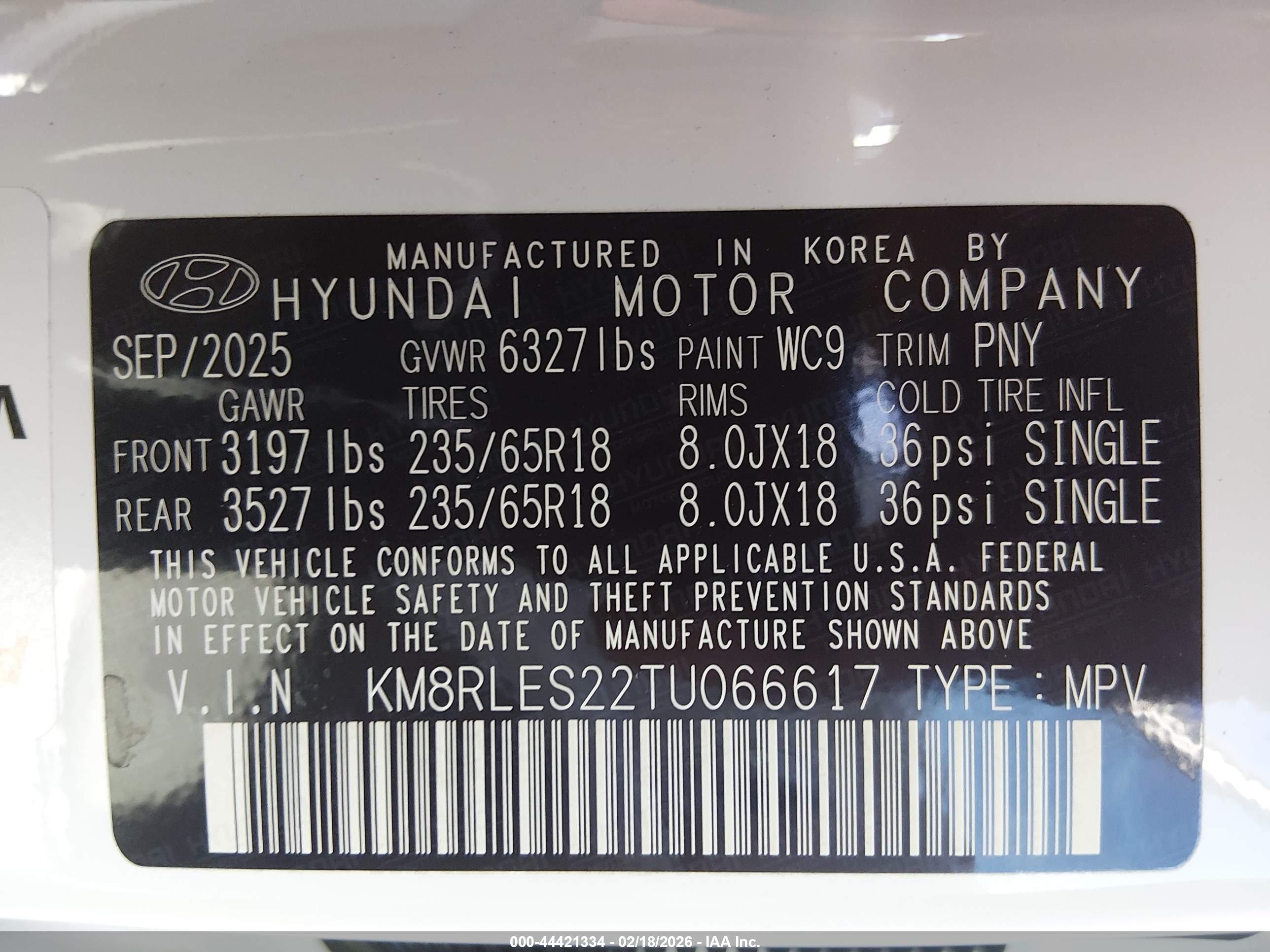 HYUNDAI PALISADE image 9