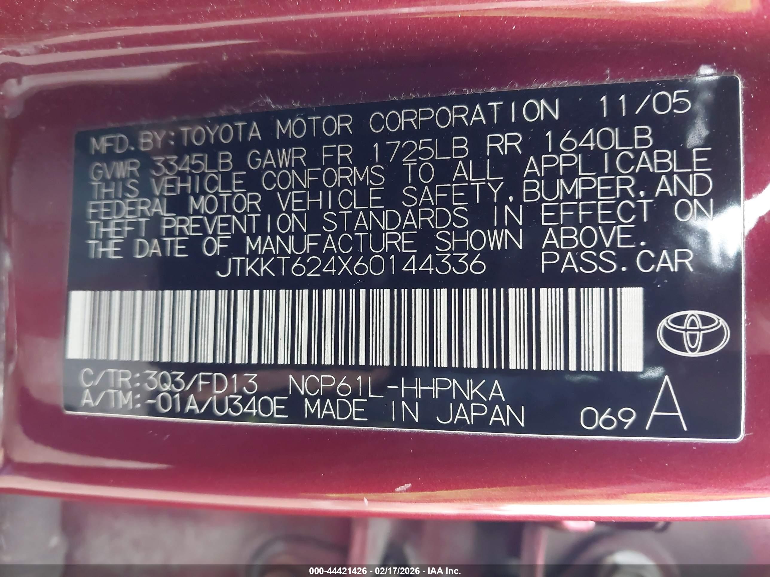 SCION XA image 9