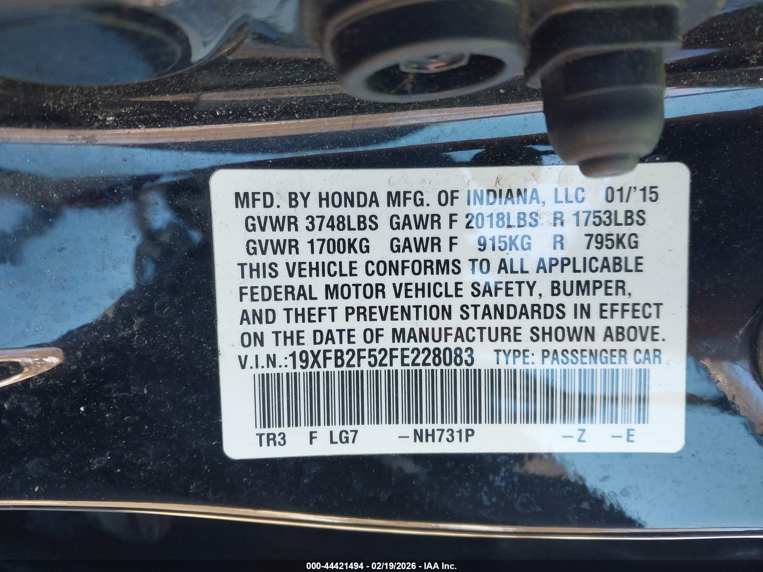 HONDA CIVIC image 9