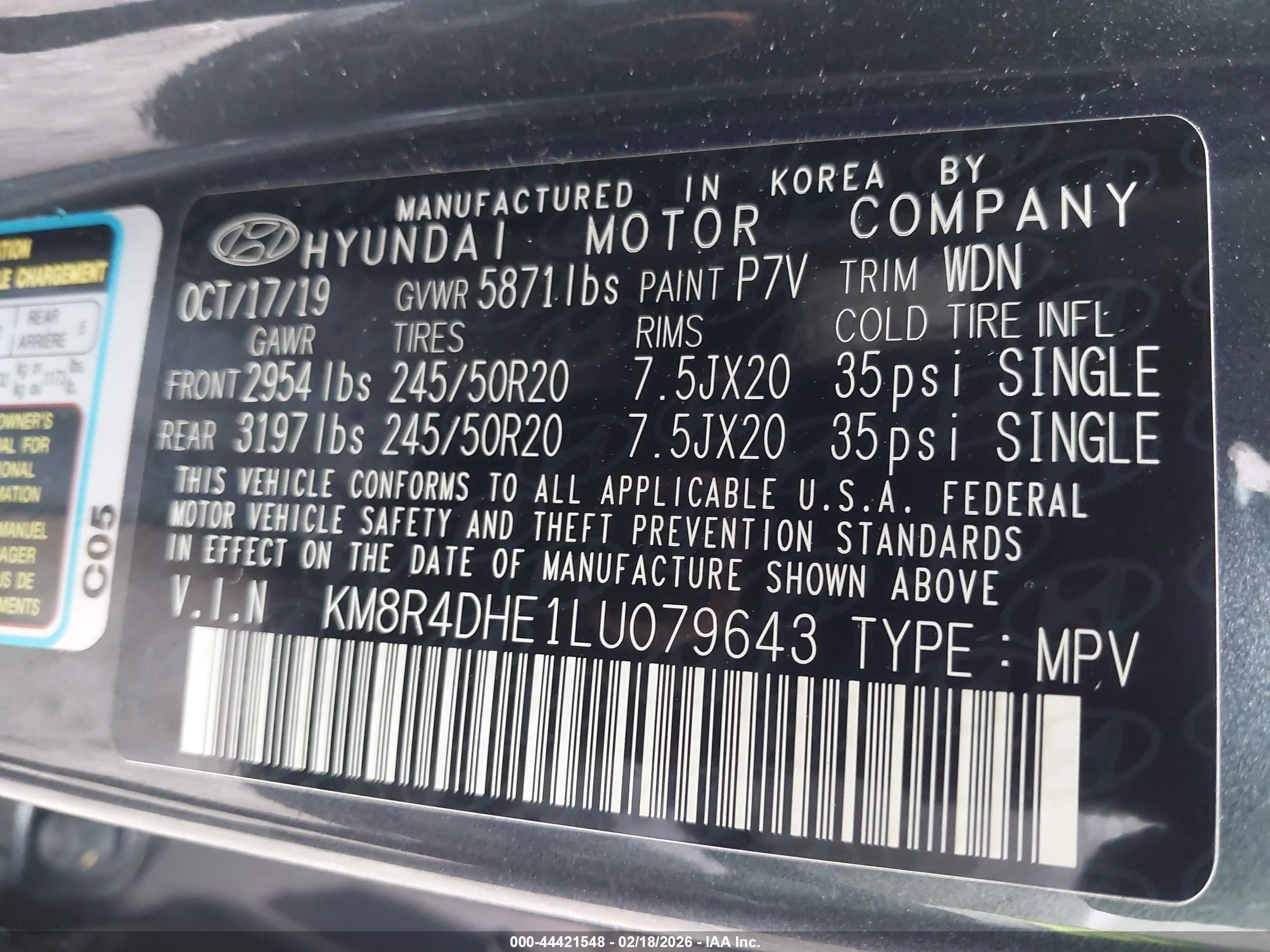 HYUNDAI PALISADE image 9