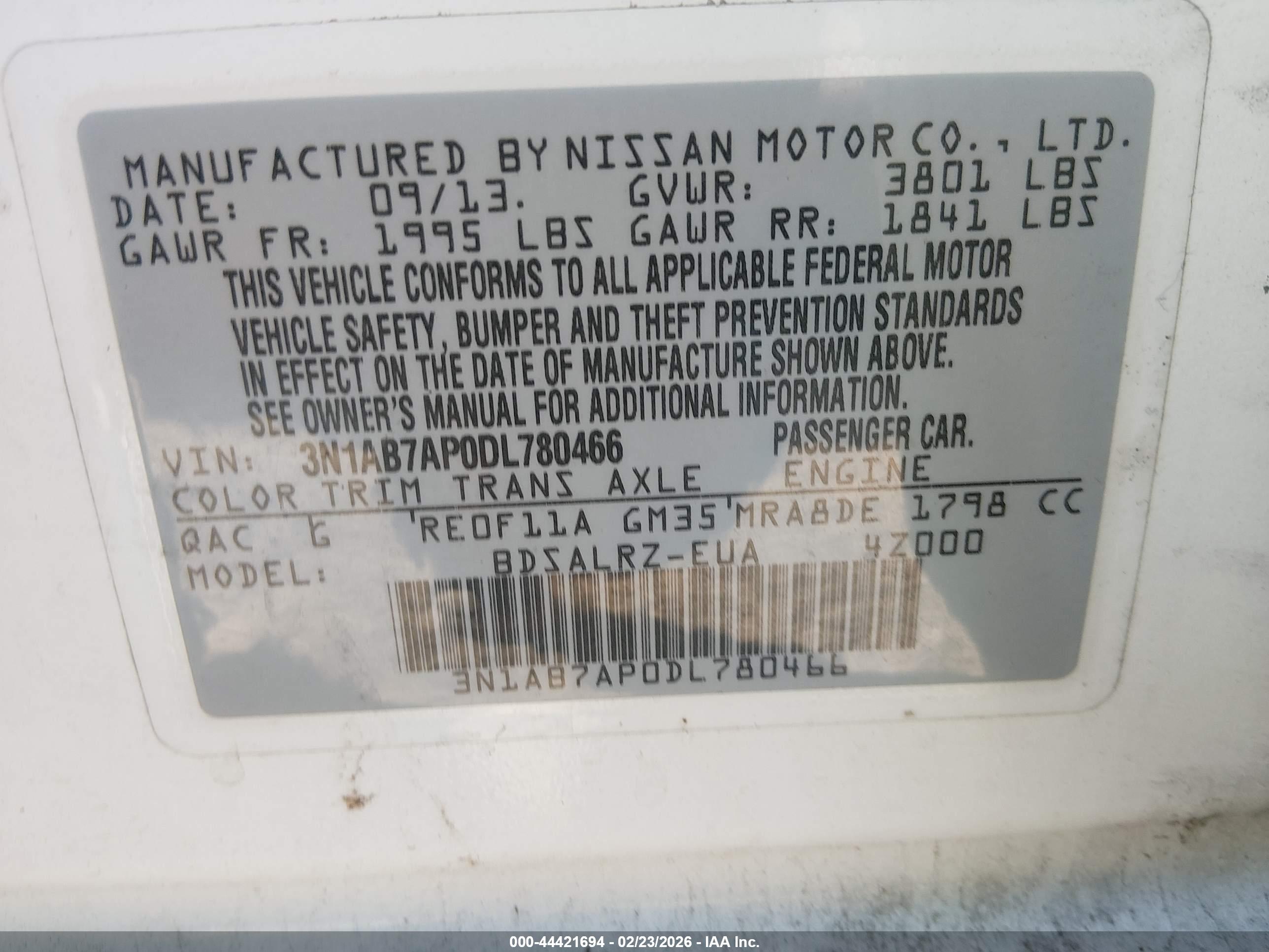 NISSAN SENTRA image 9