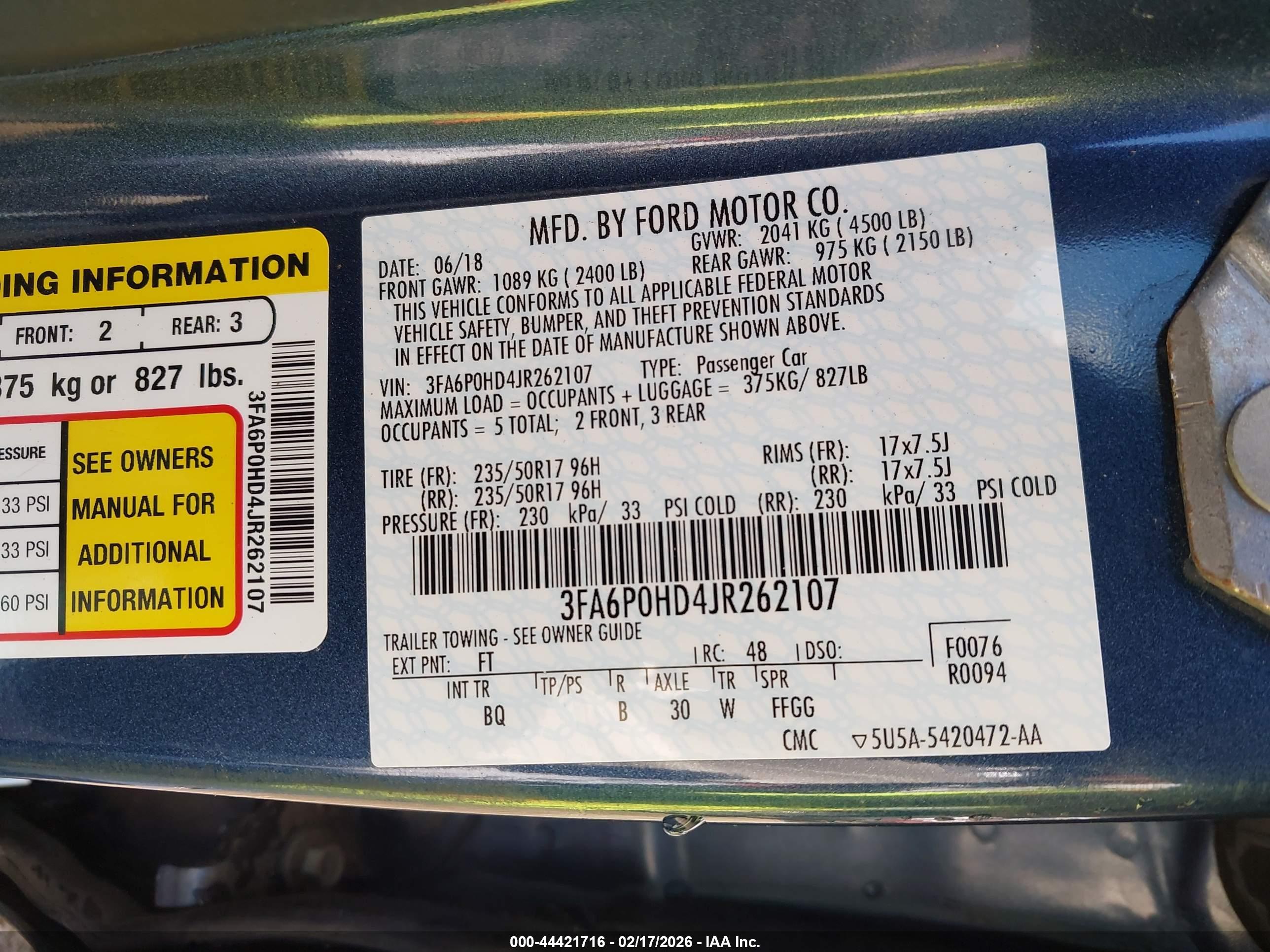 FORD FUSION image 9