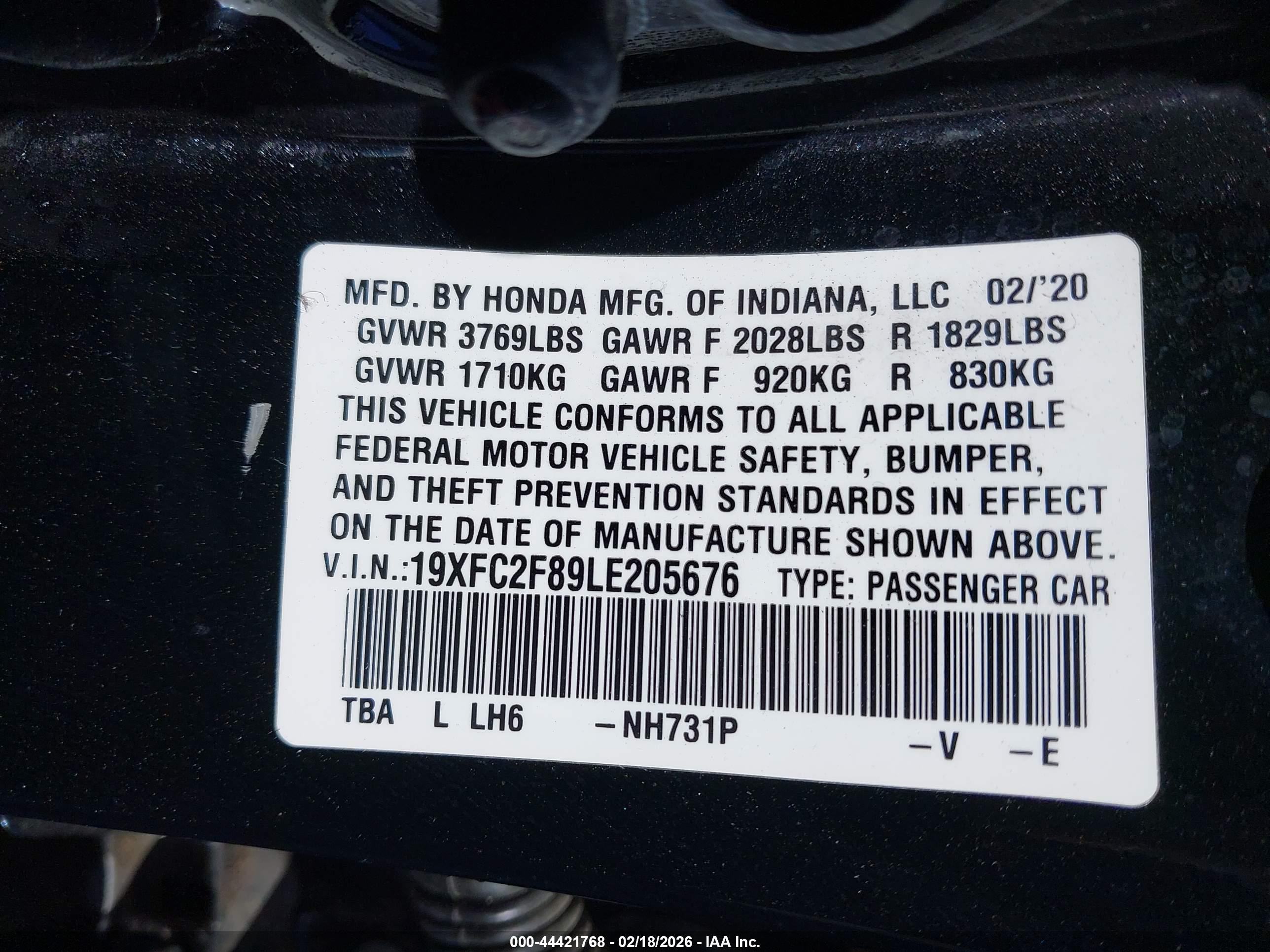 HONDA CIVIC image 9