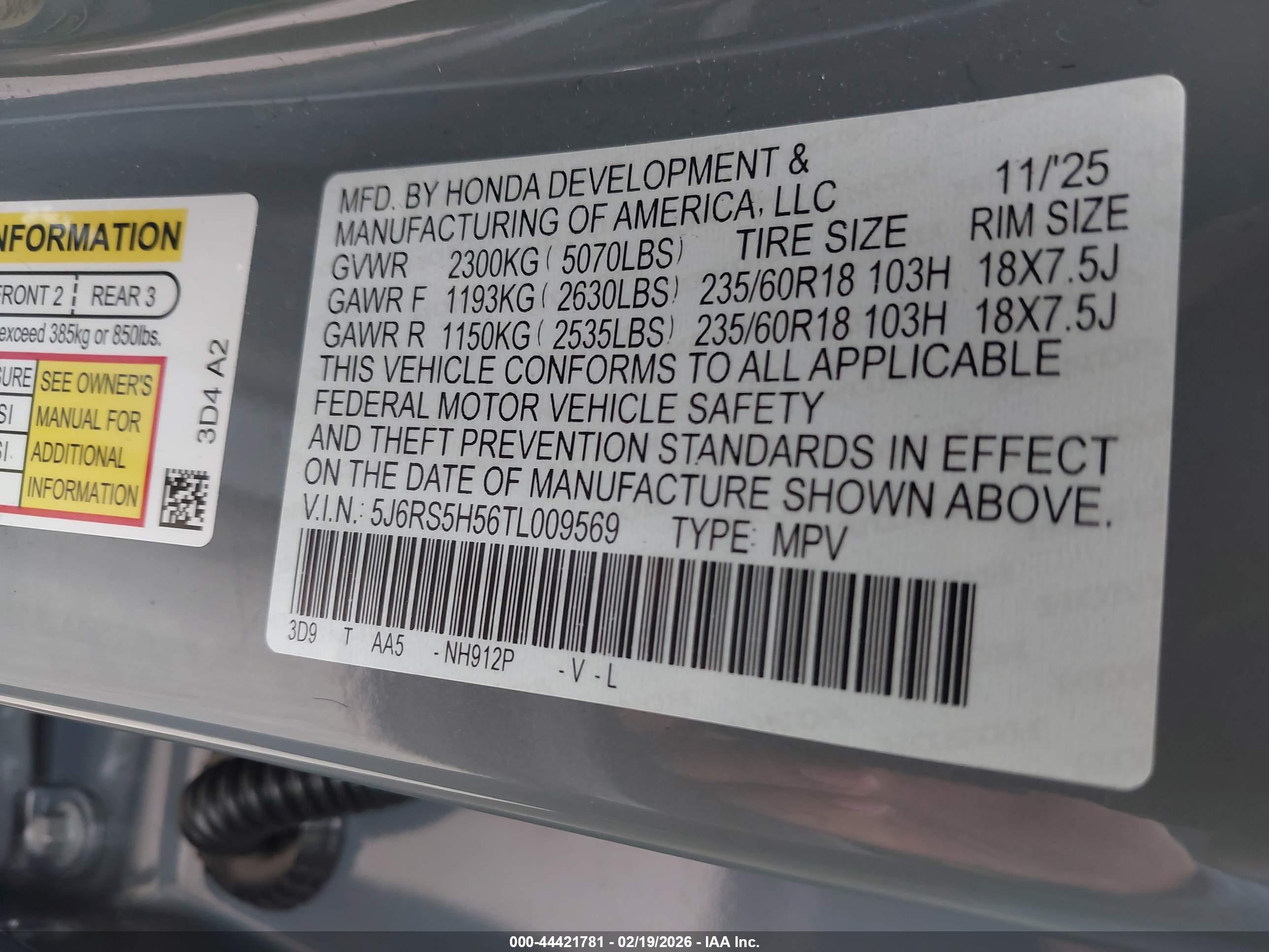 HONDA CR-V image 9