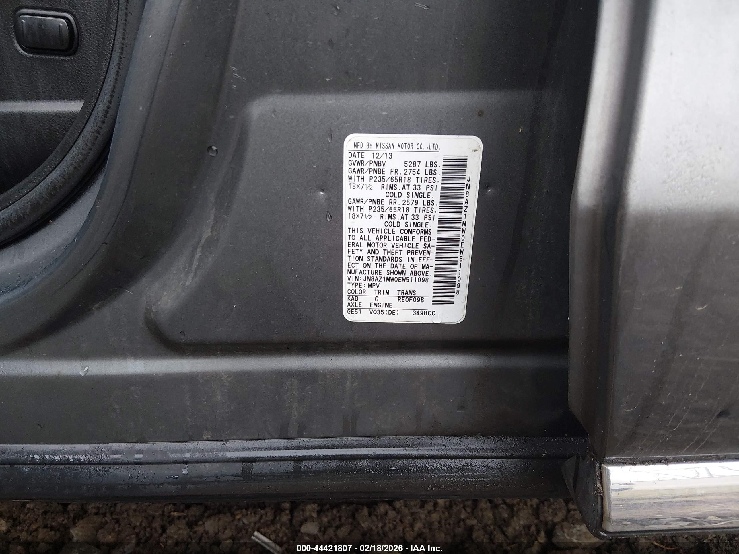 NISSAN MURANO image 9