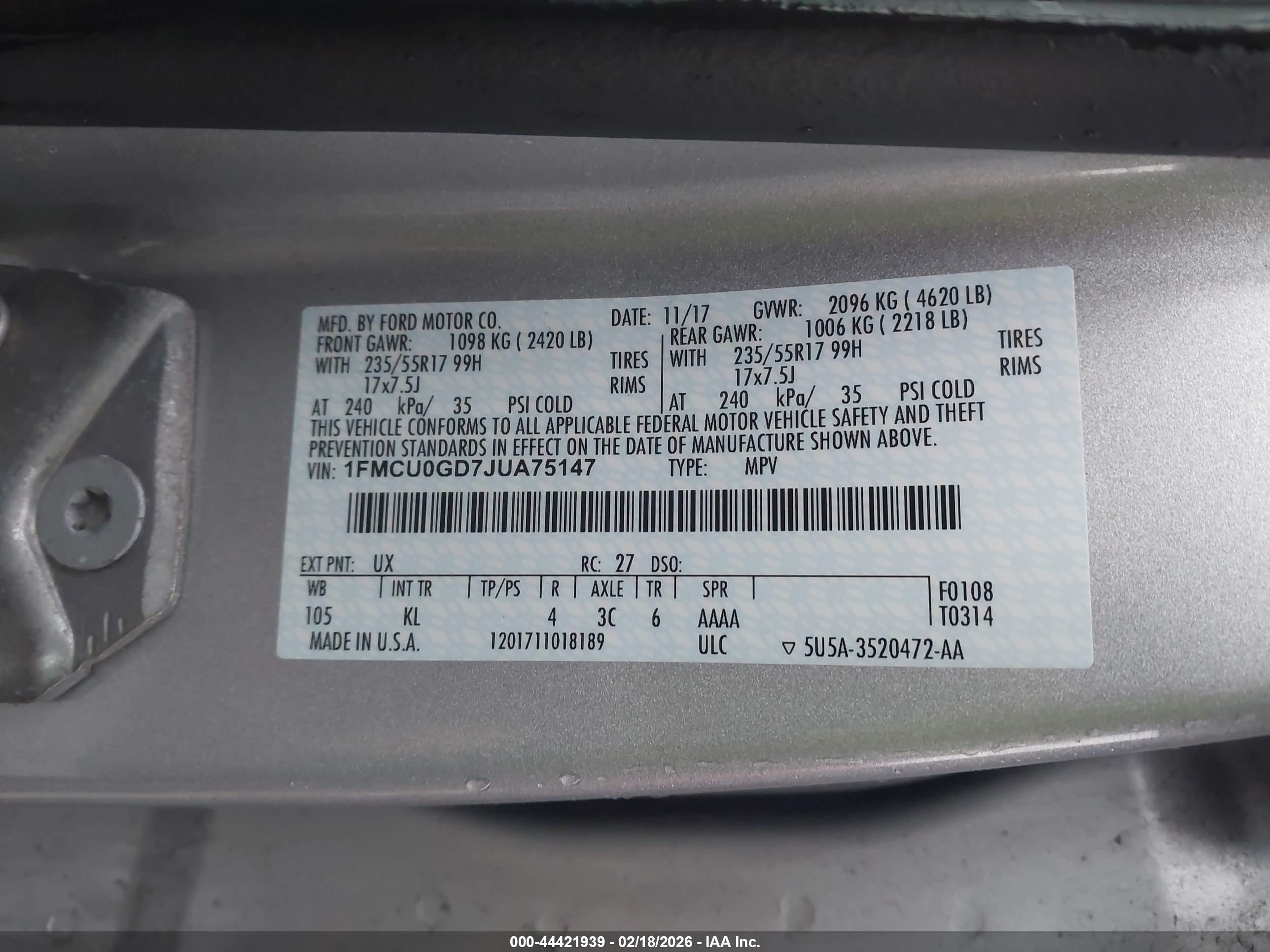 FORD ESCAPE image 9
