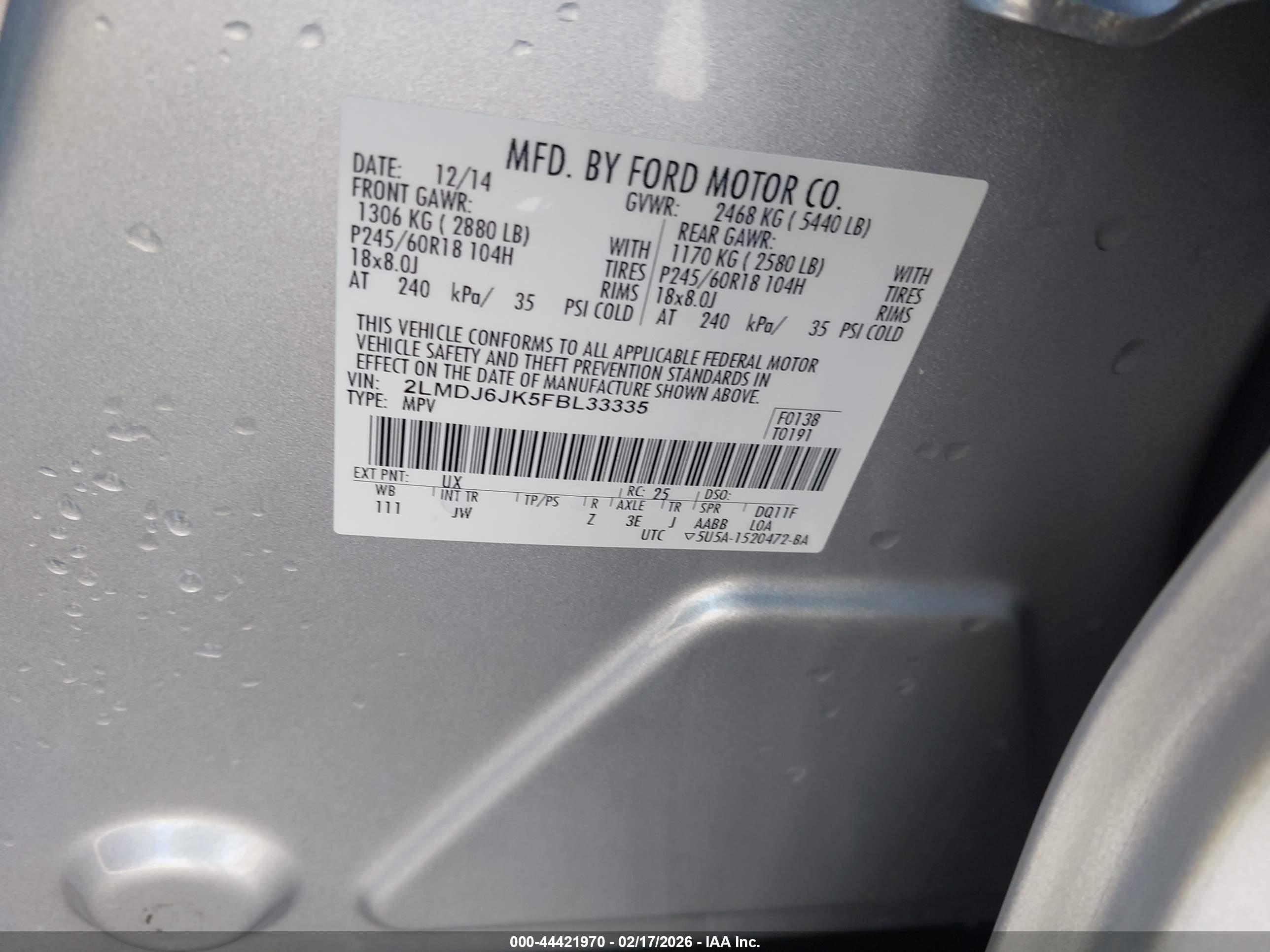 LINCOLN MKX image 9