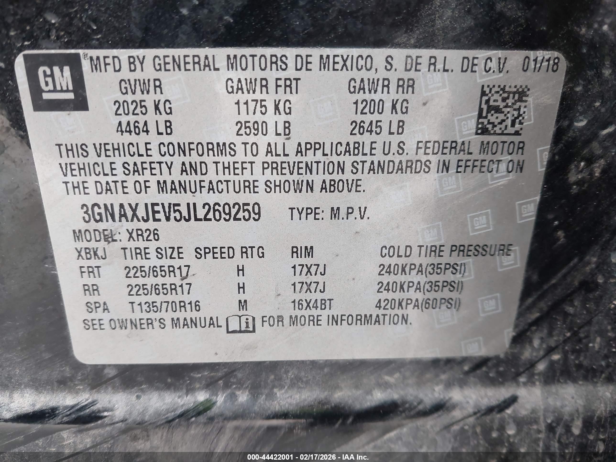 CHEVROLET EQUINOX image 9