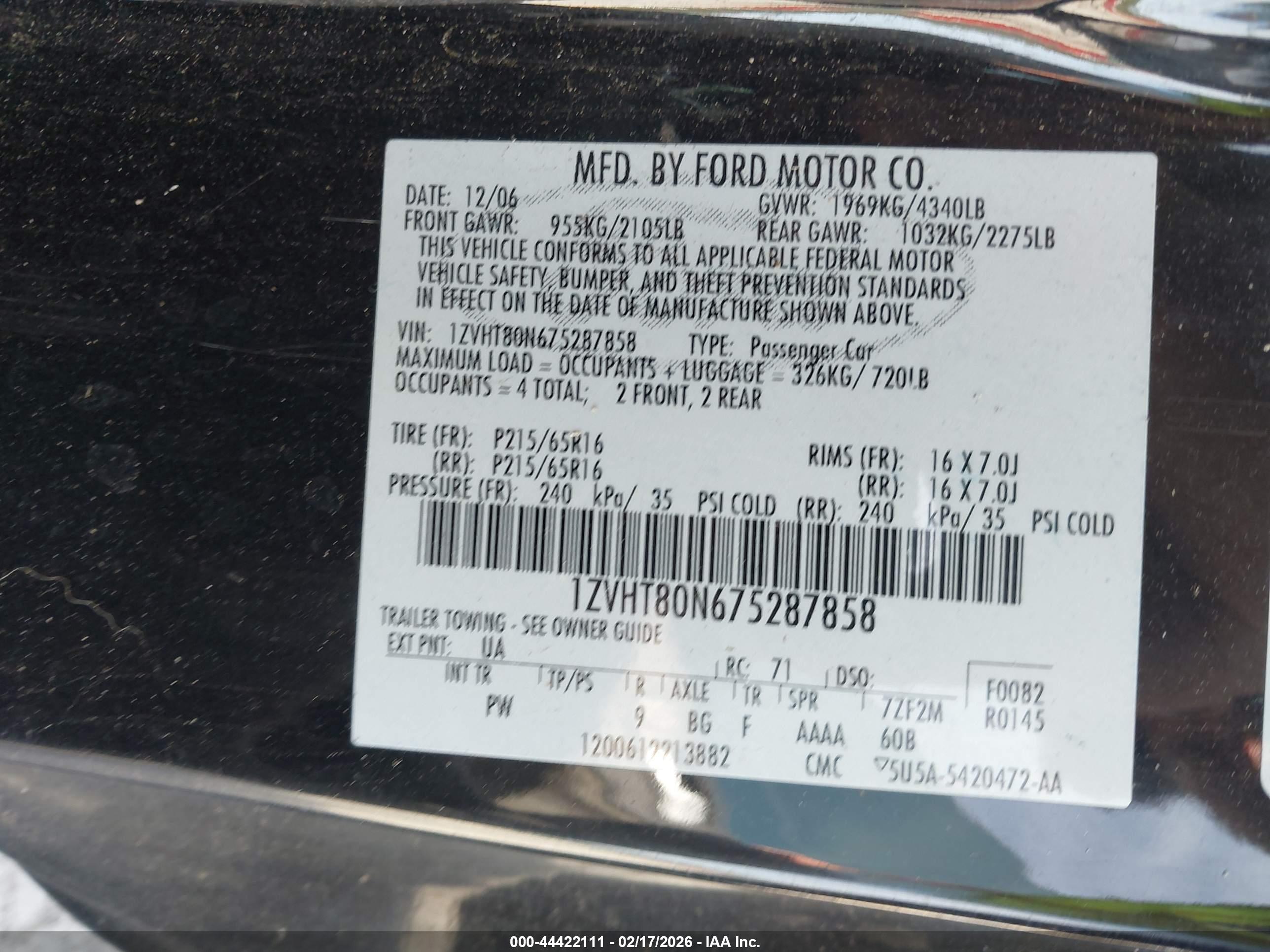 FORD MUSTANG image 9