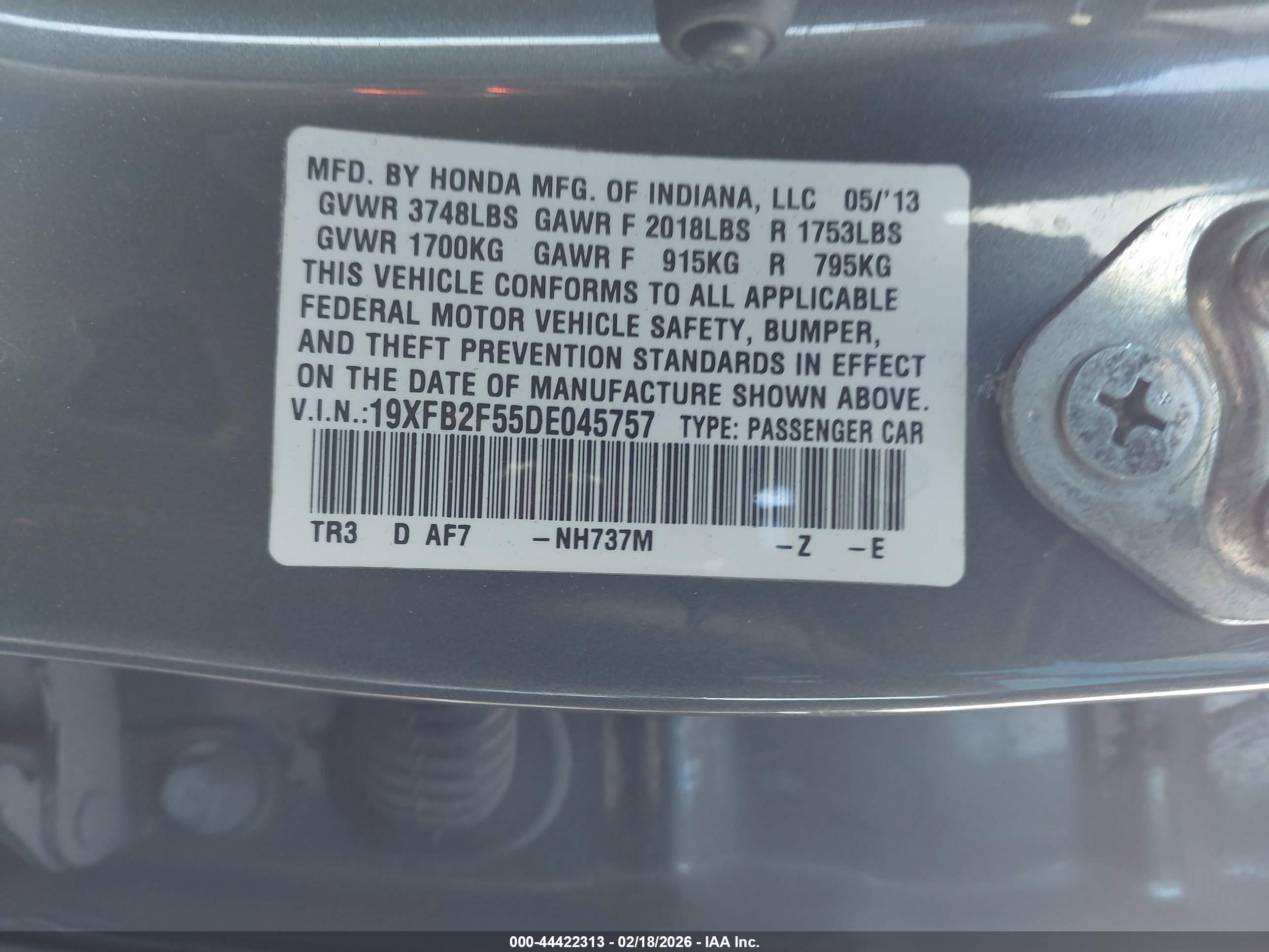 HONDA CIVIC image 9