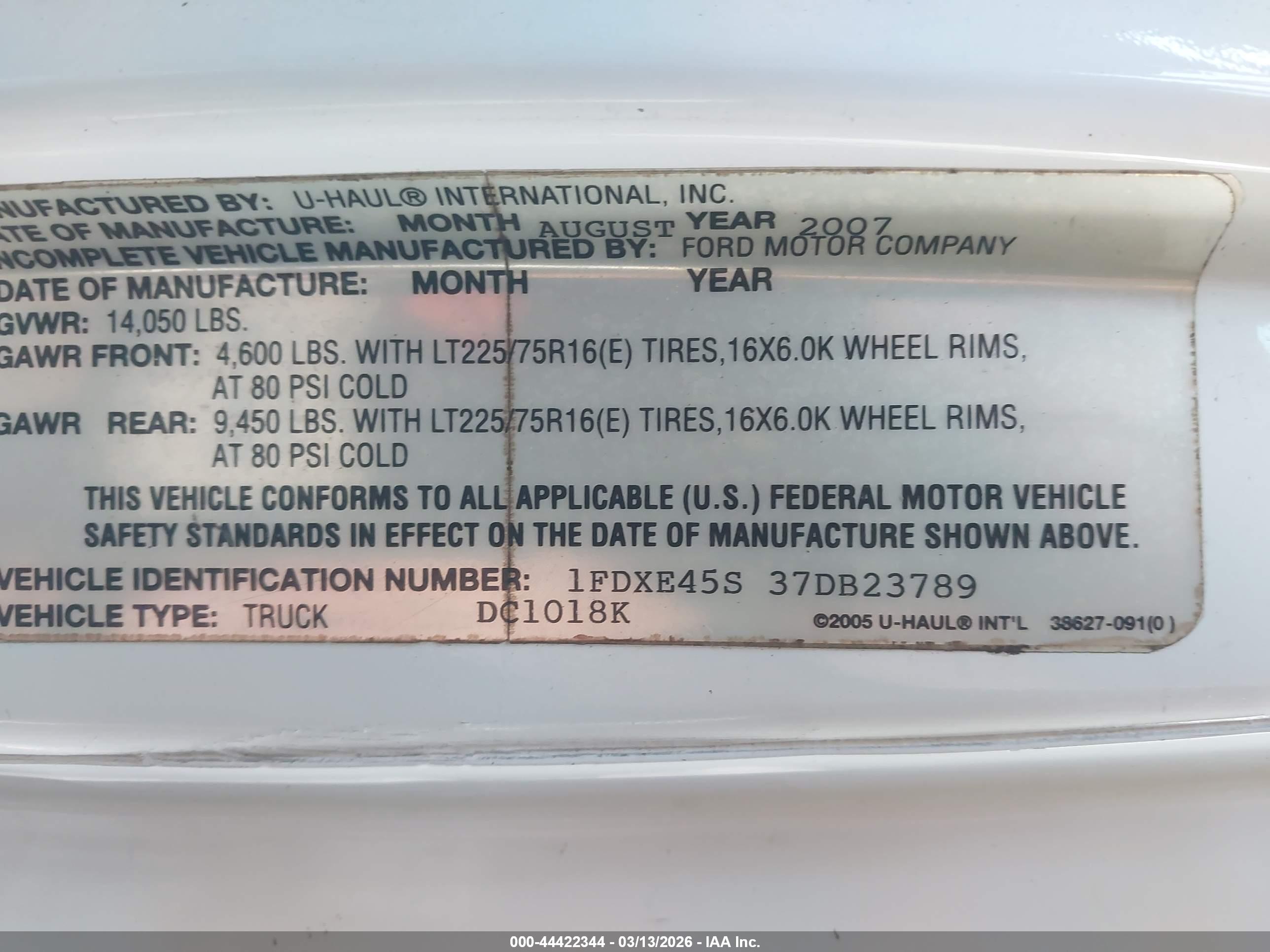 FORD E-450 image 9