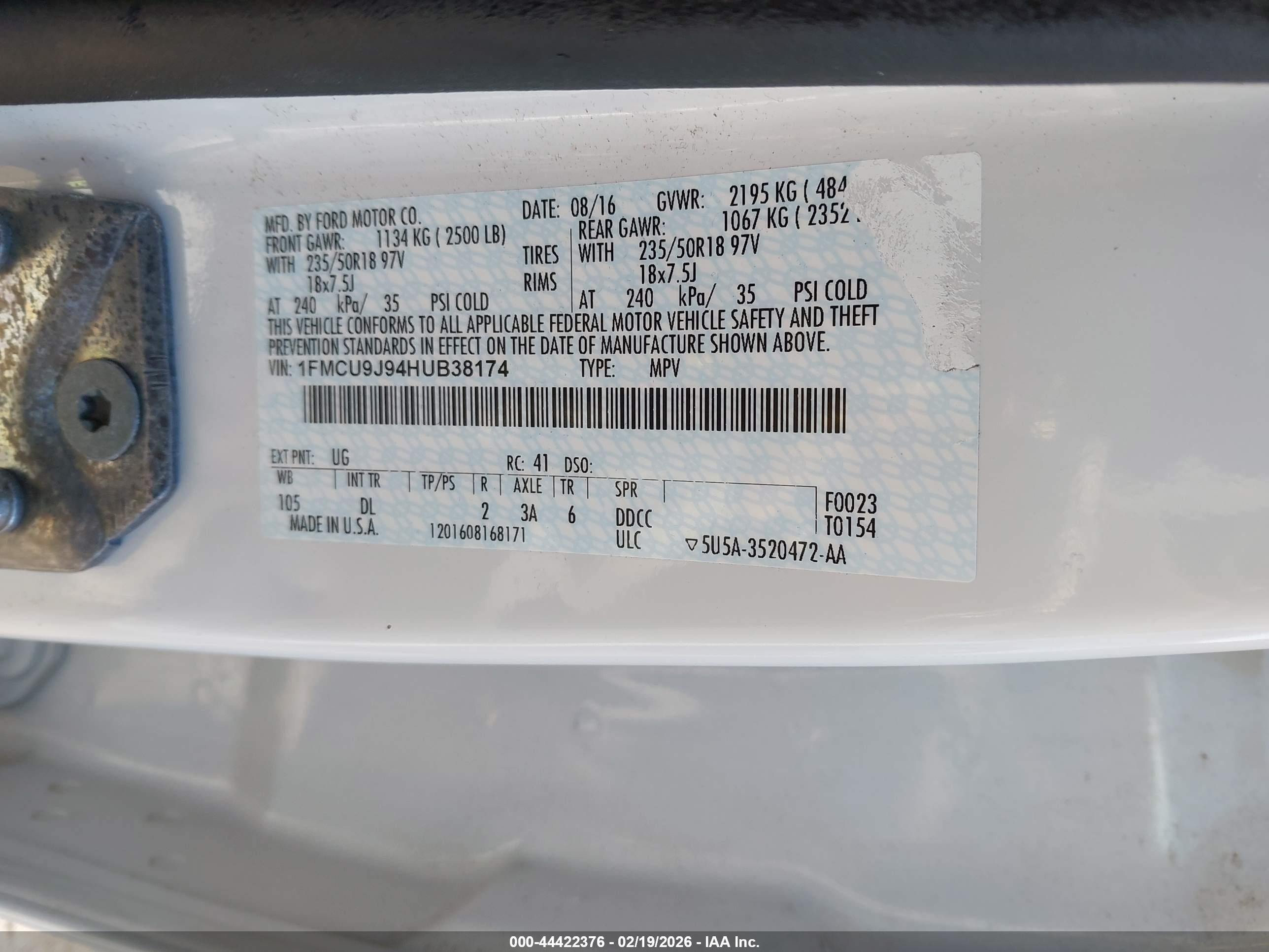 FORD ESCAPE image 9