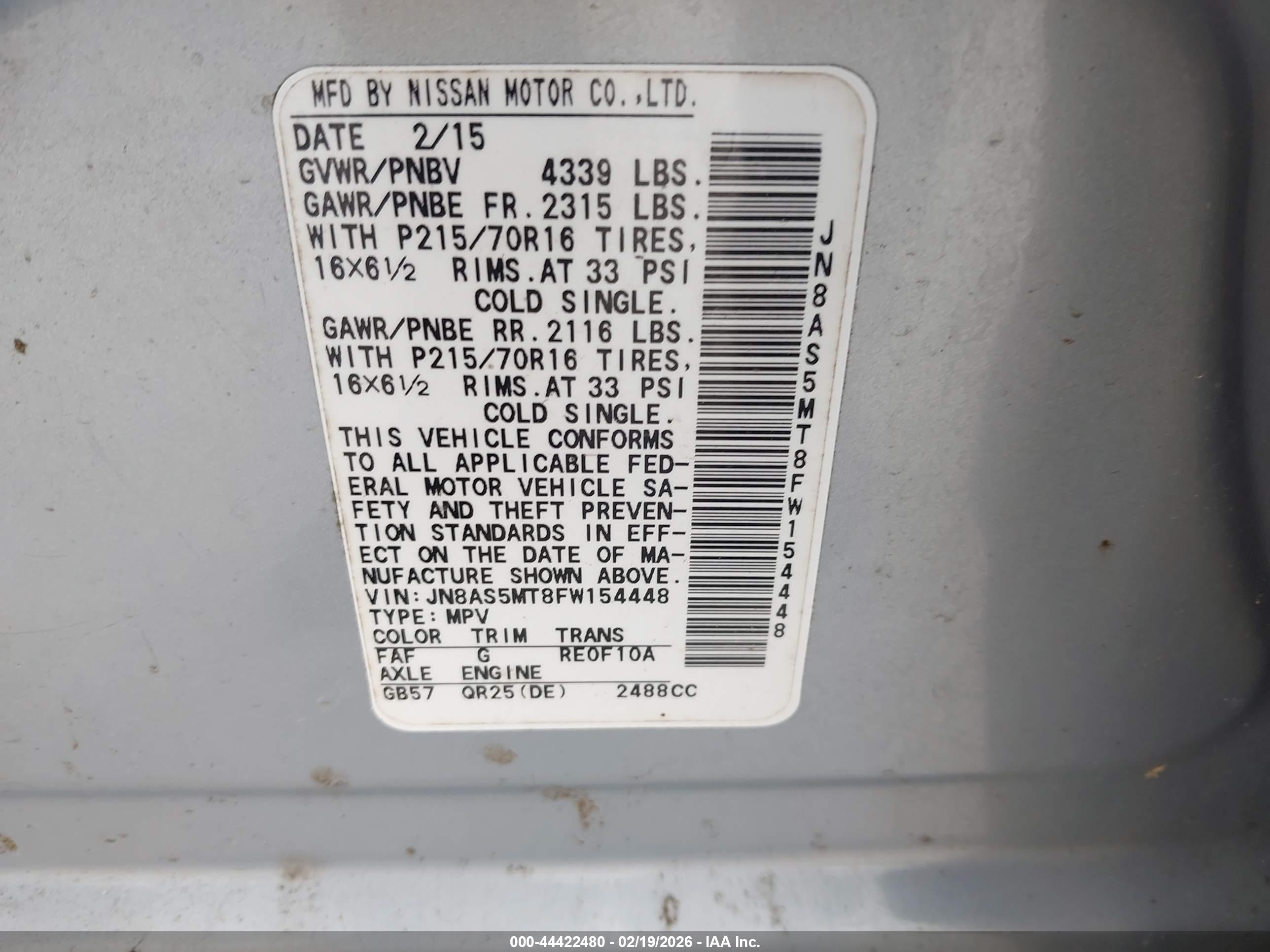 NISSAN ROGUE image 9