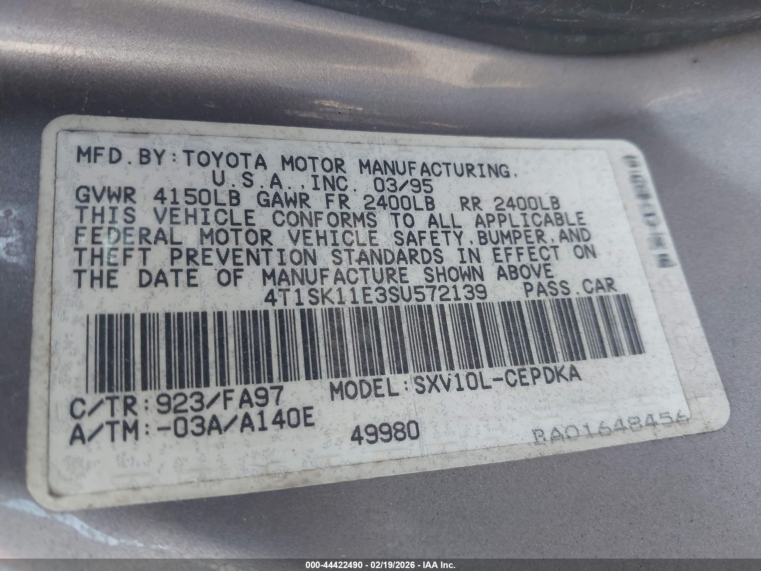 TOYOTA CAMRY image 9