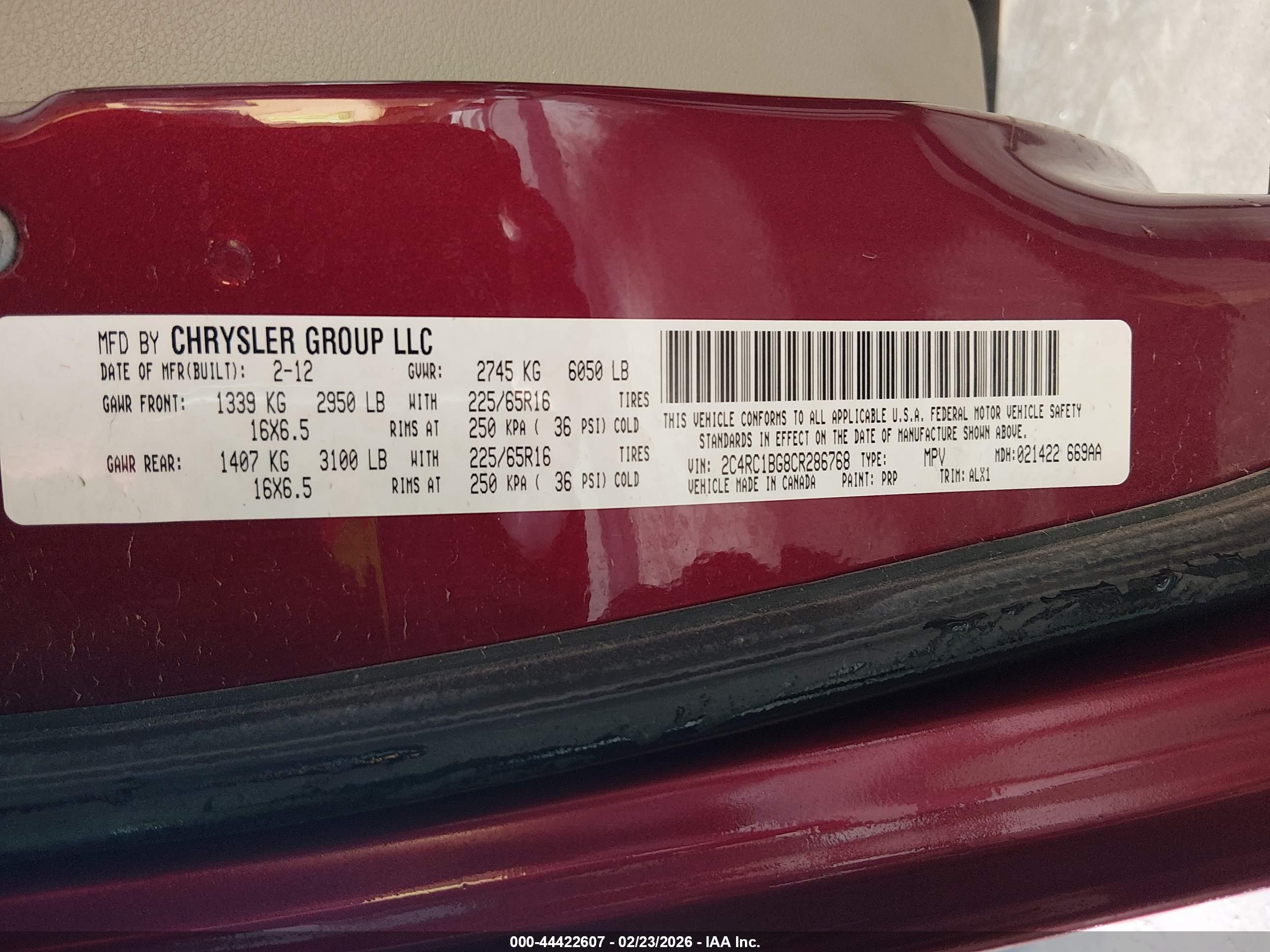 CHRYSLER TOWN image 9