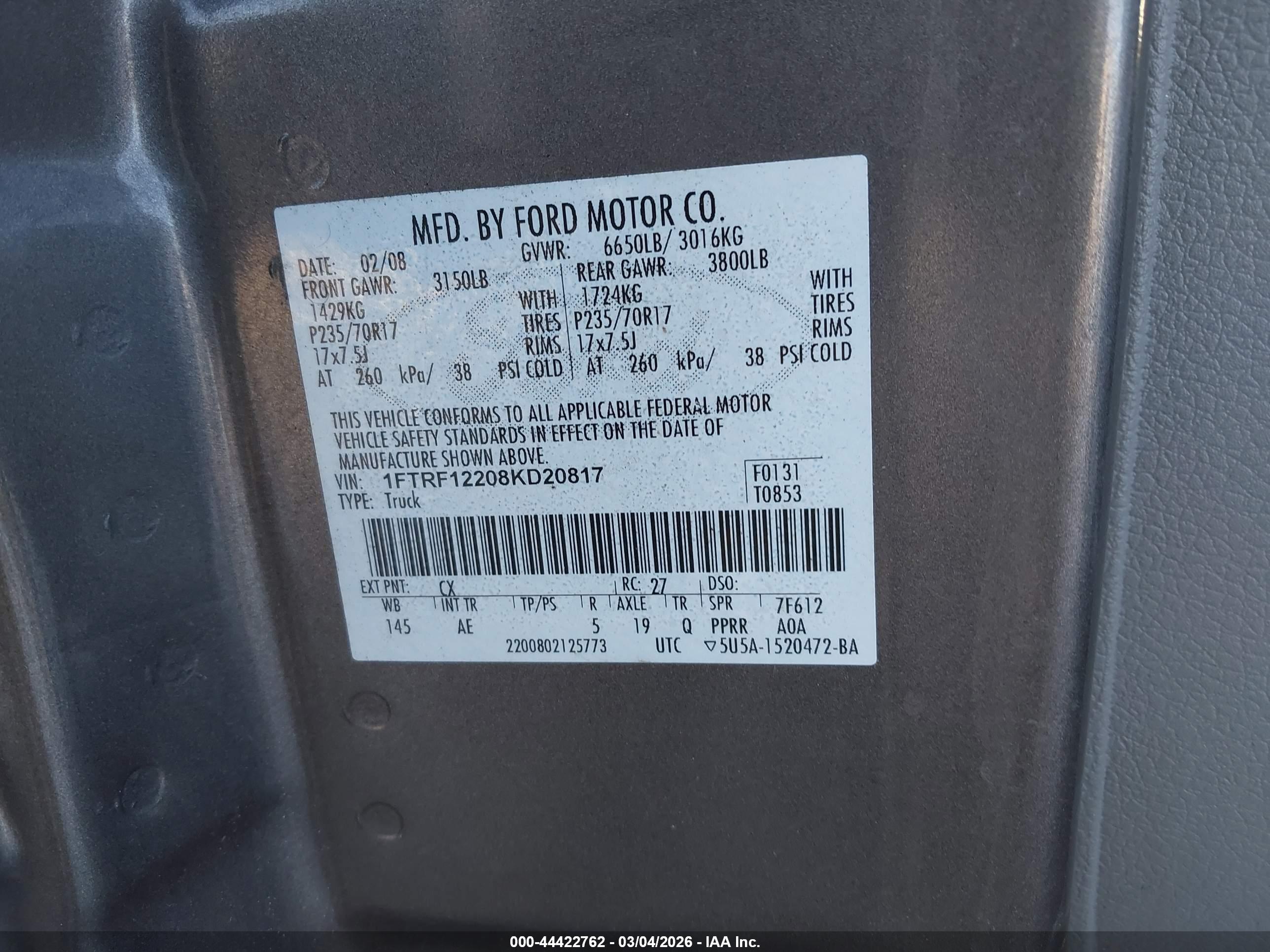 FORD F-150 image 9