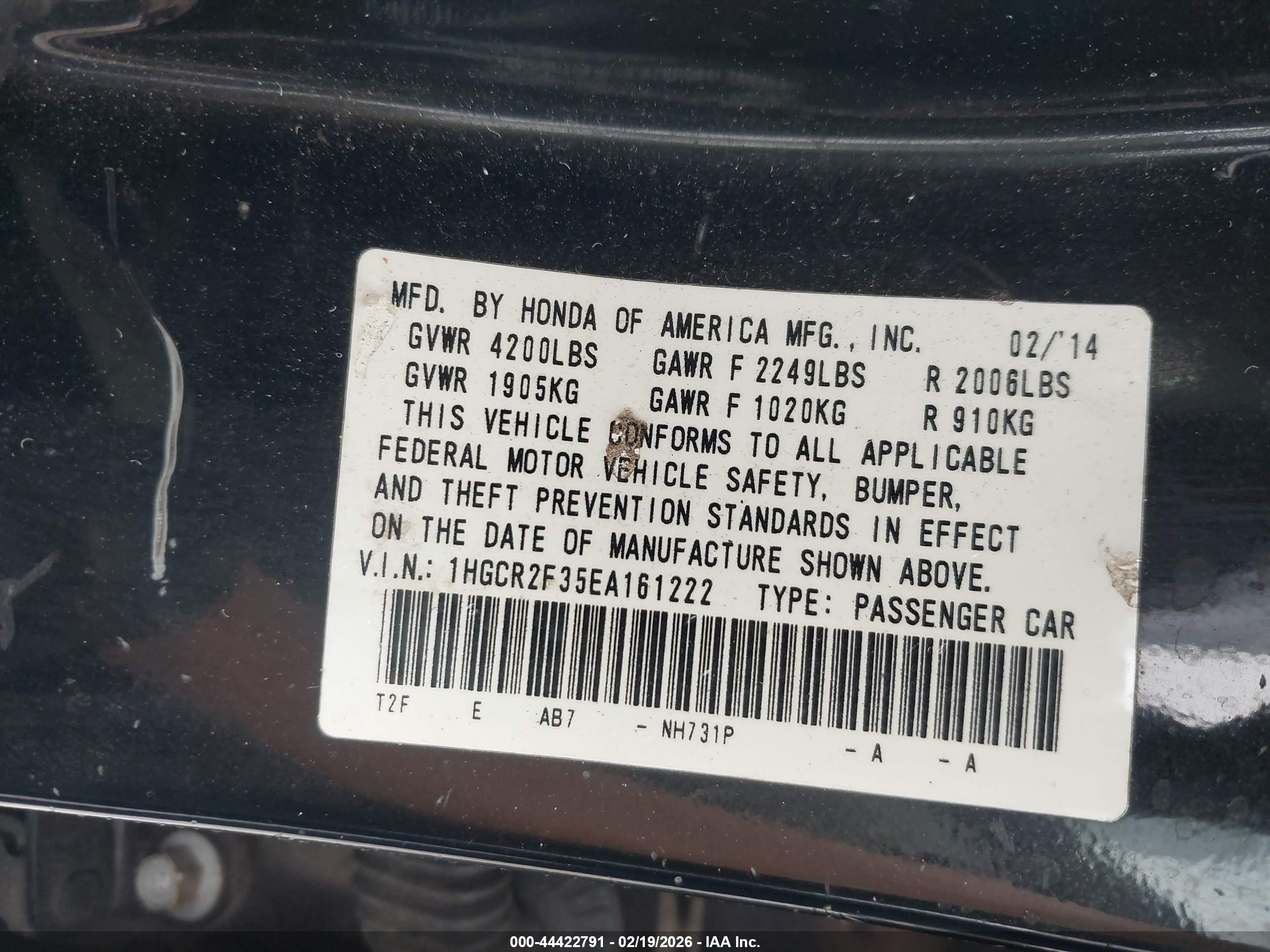 HONDA ACCORD image 9