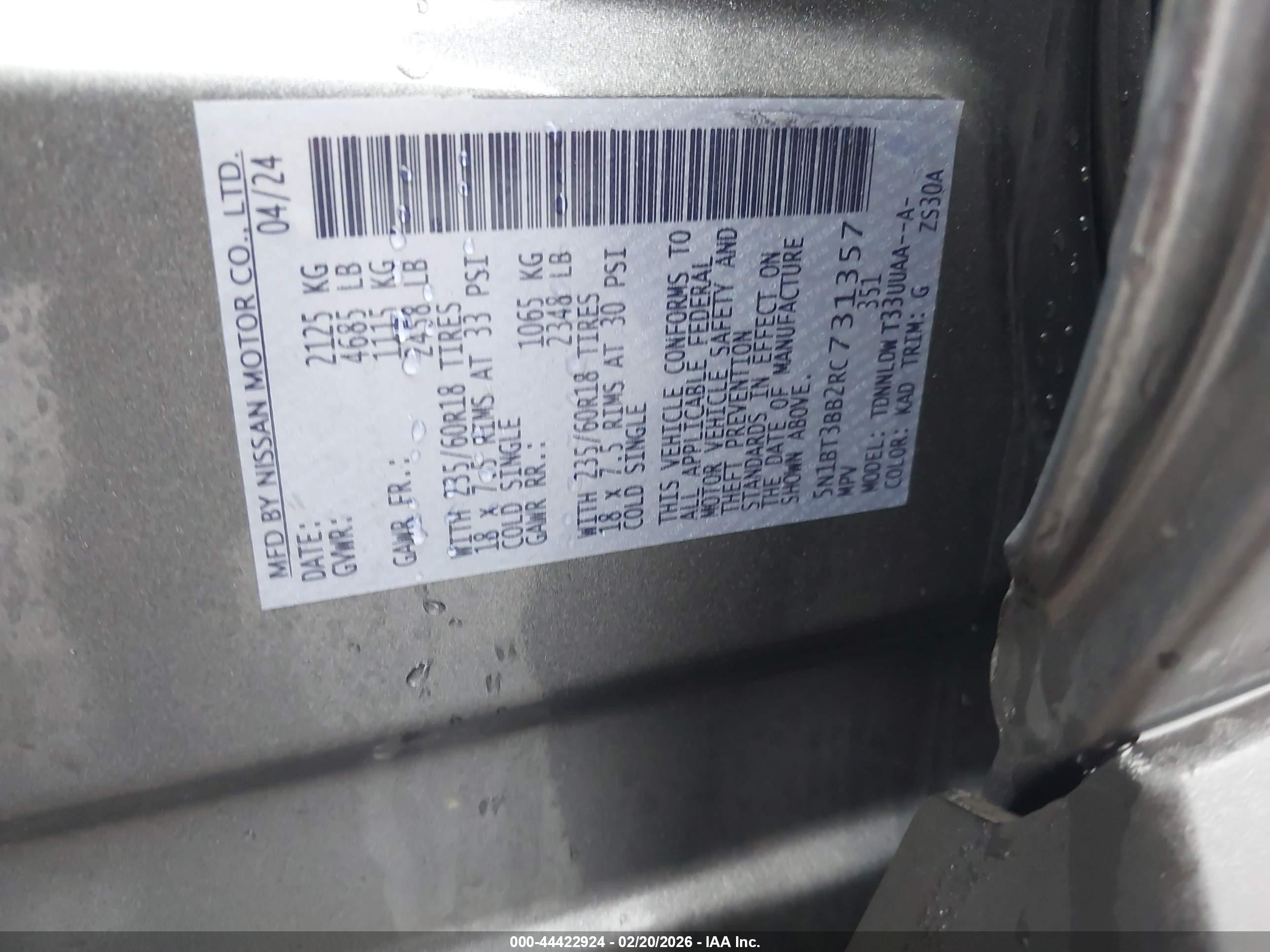 NISSAN ROGUE image 9