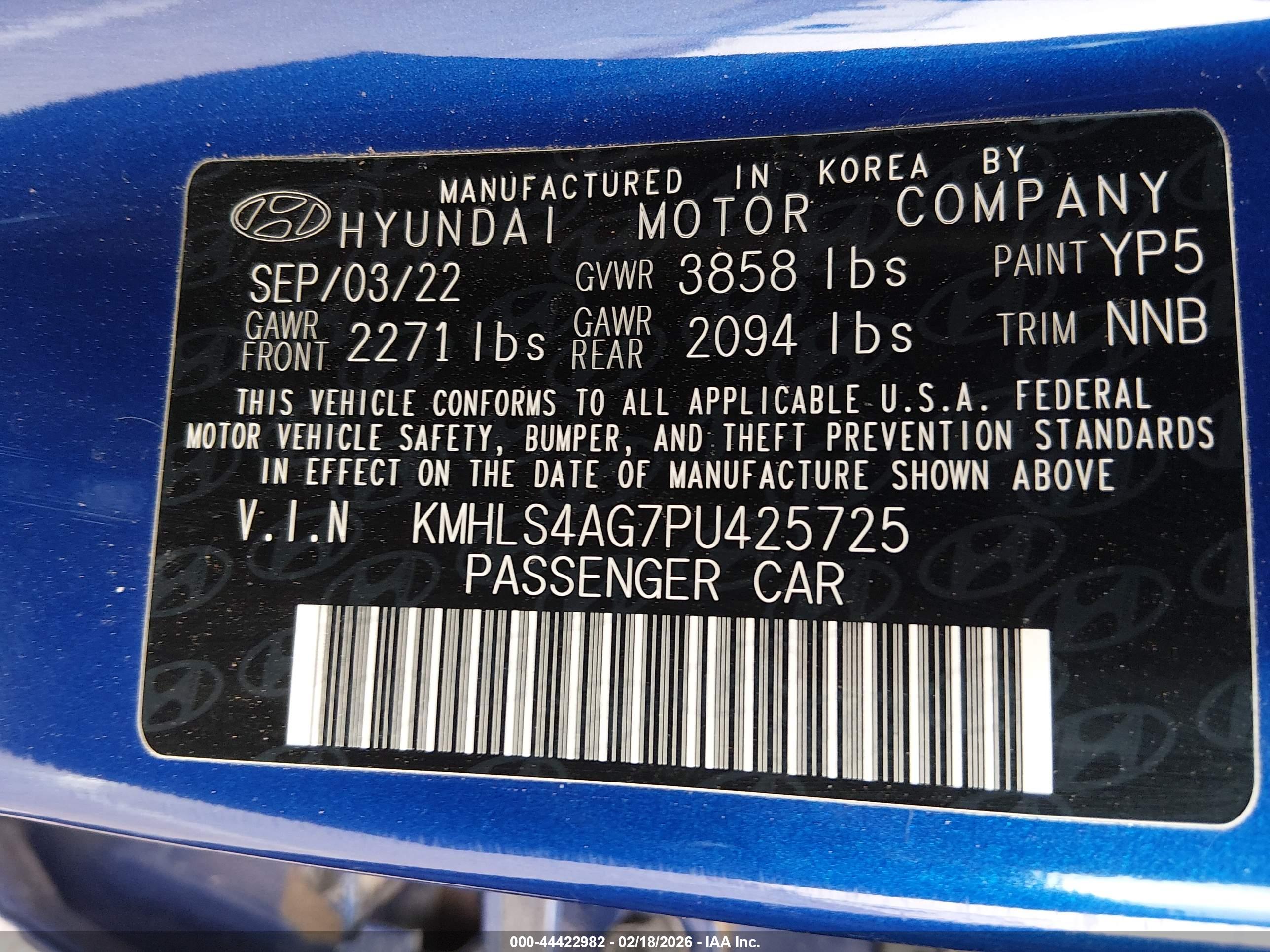 HYUNDAI ELANTRA image 9