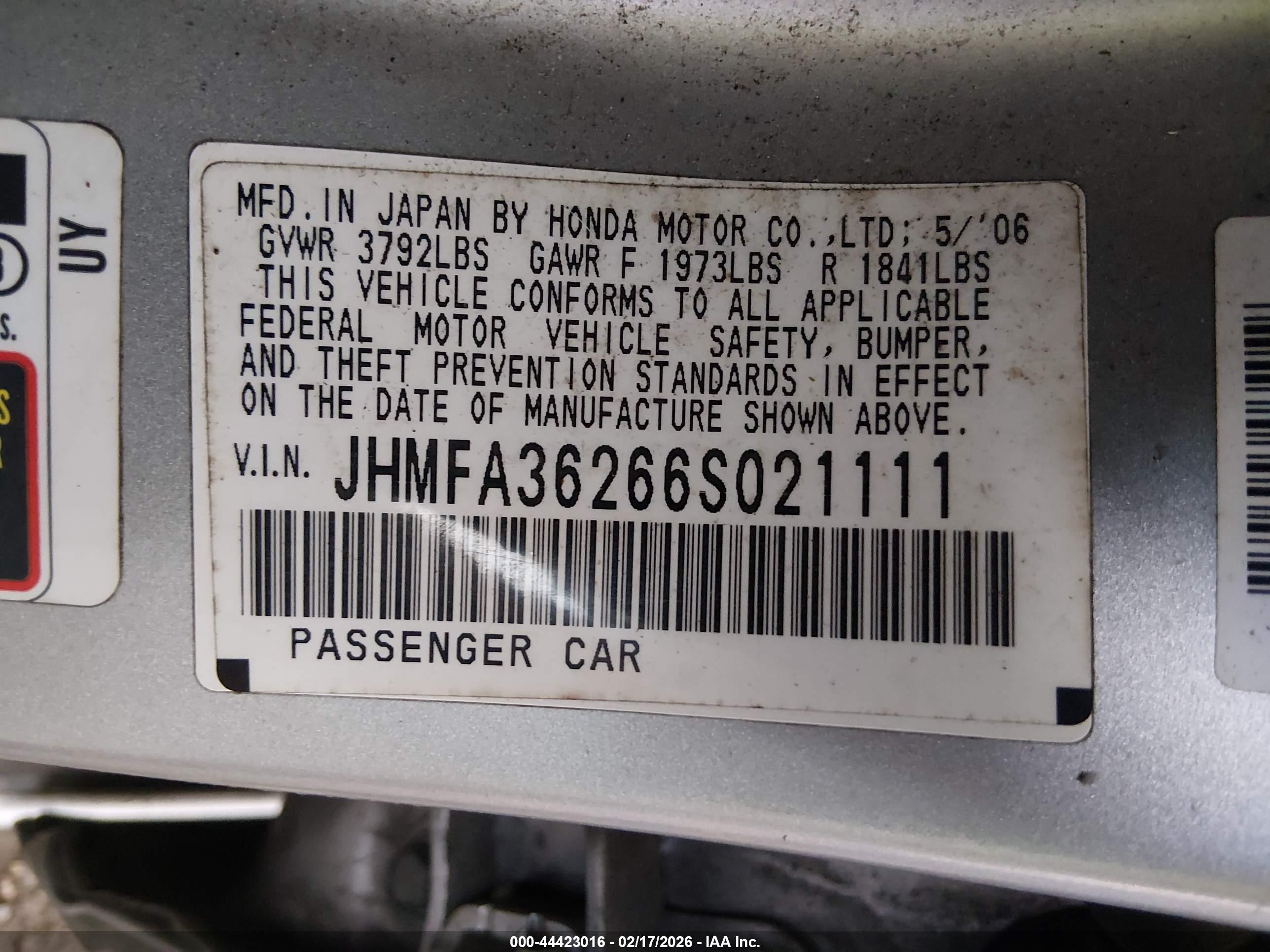 HONDA CIVIC image 9