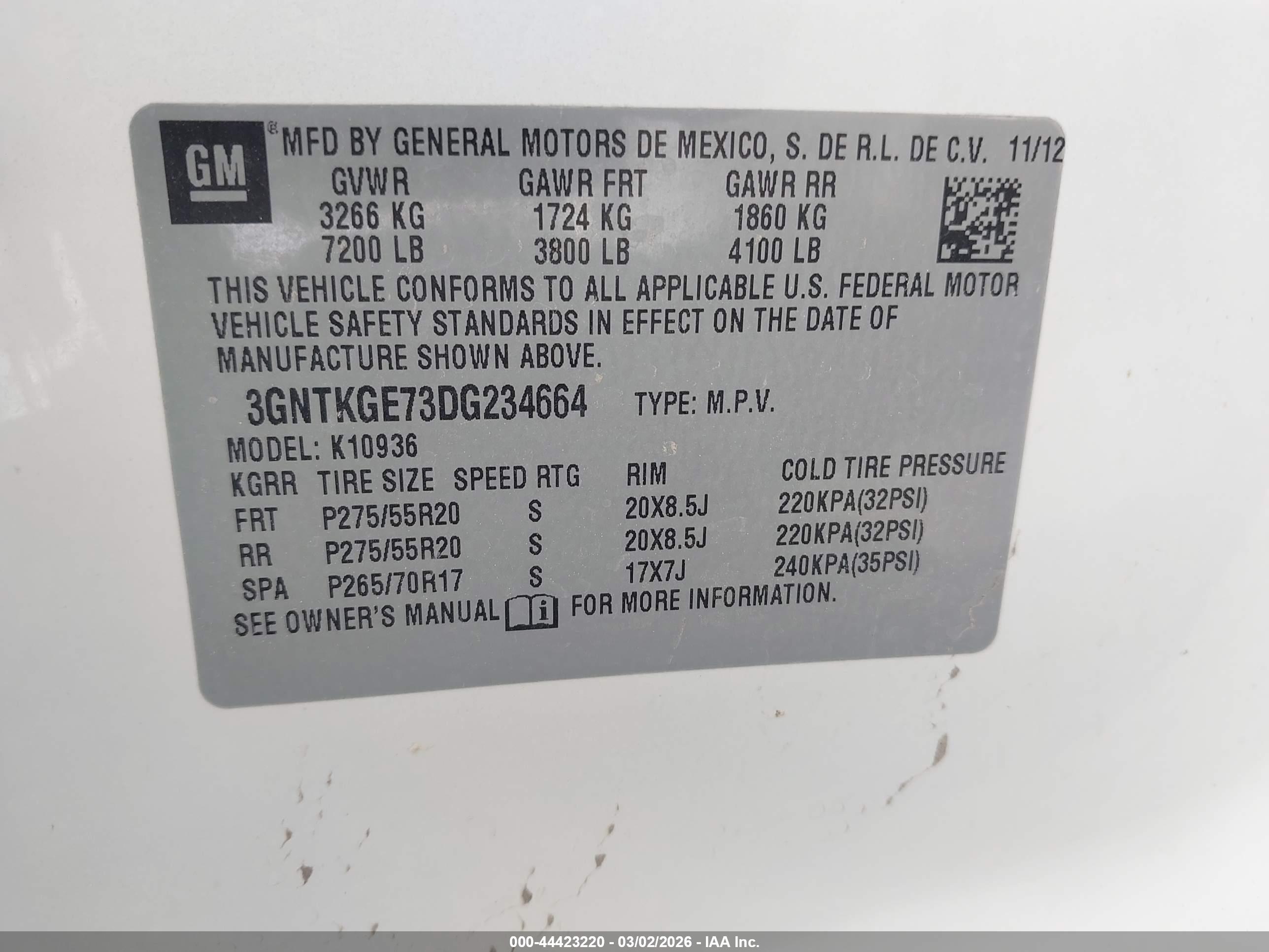 CHEVROLET AVALANCHE image 9