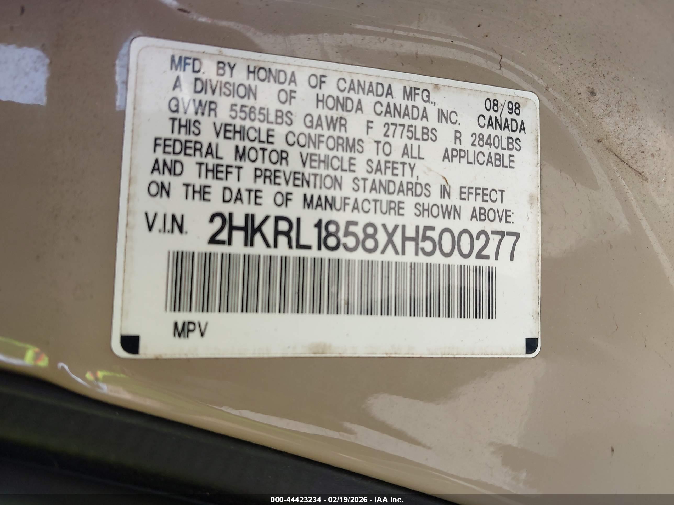 HONDA ODYSSEY image 9