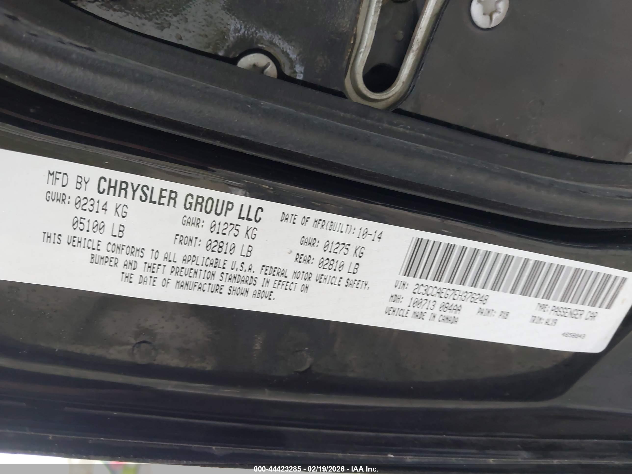 CHRYSLER 300C image 9