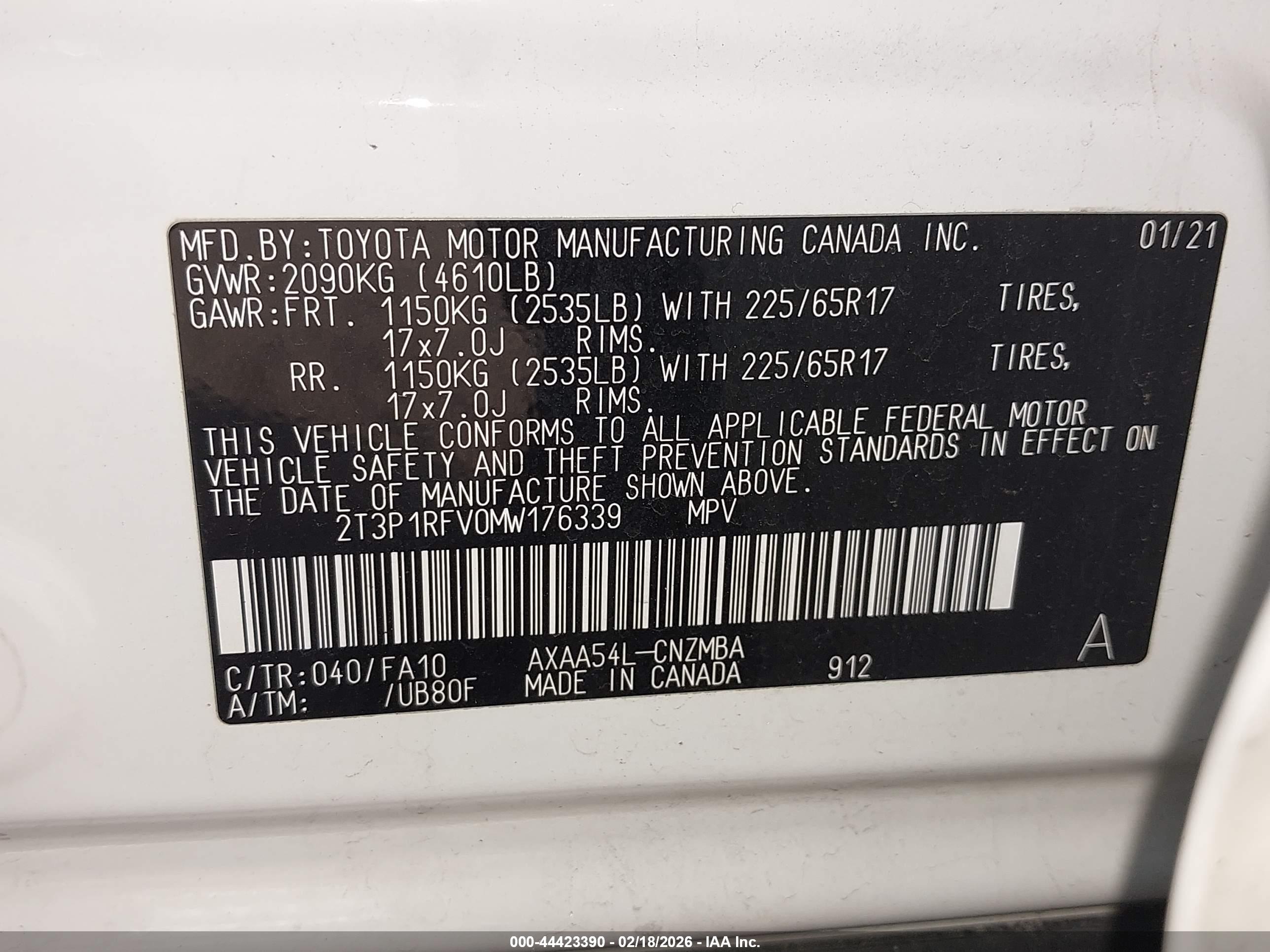 TOYOTA RAV4 image 9