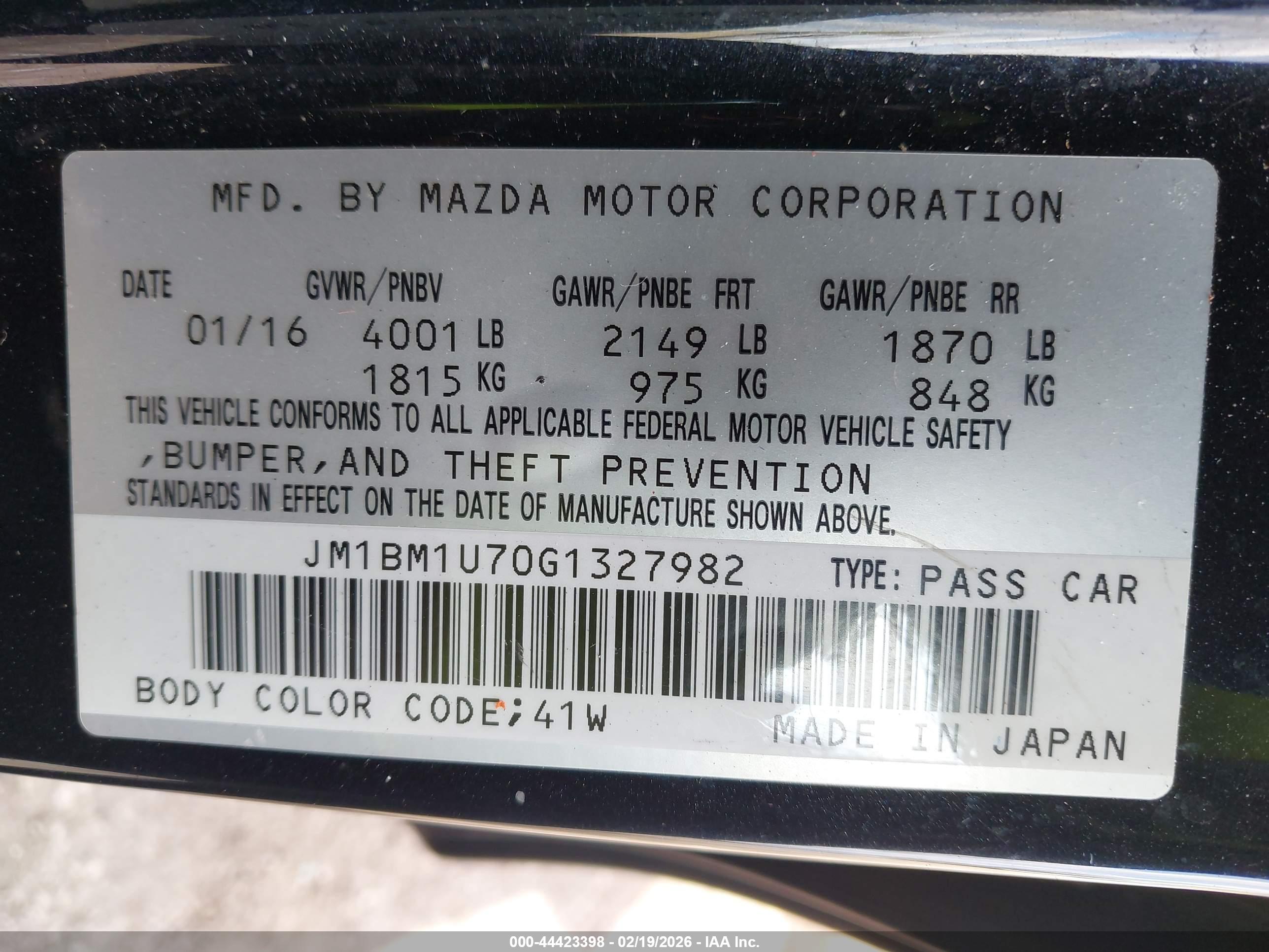 MAZDA MAZDA3 image 9