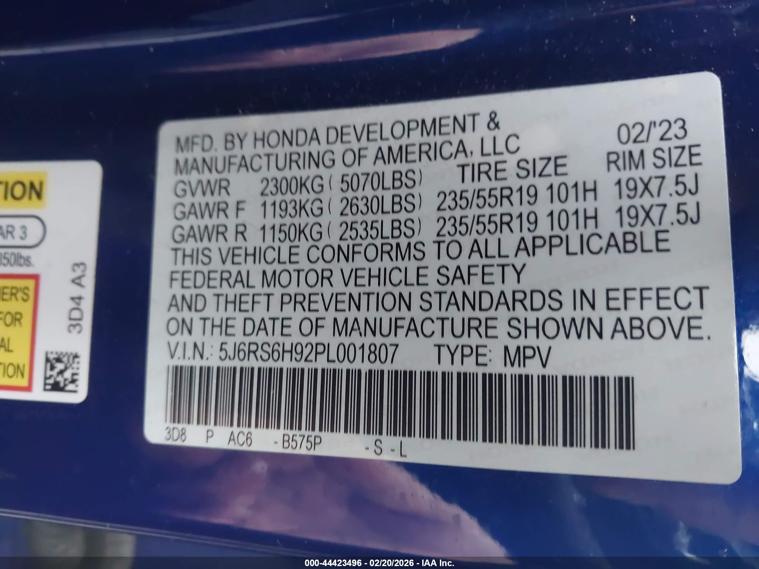 HONDA CR-V image 9