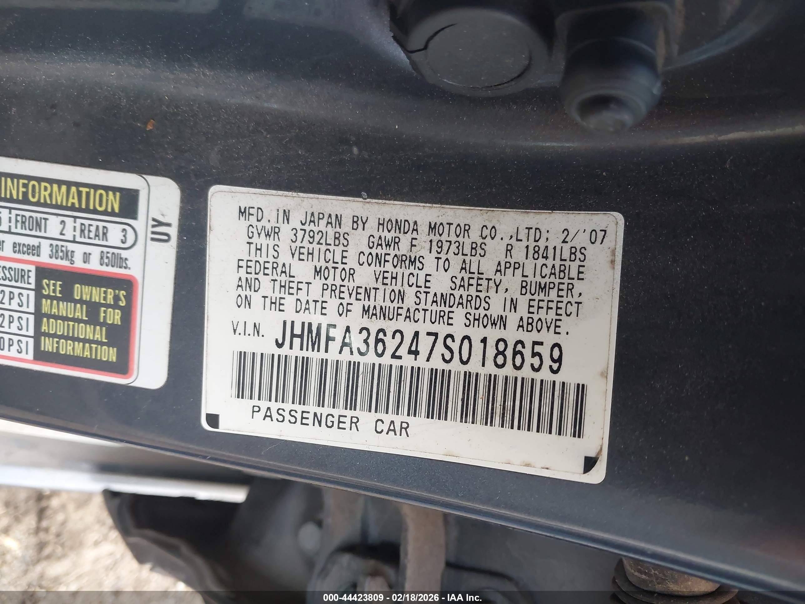 HONDA CIVIC image 9
