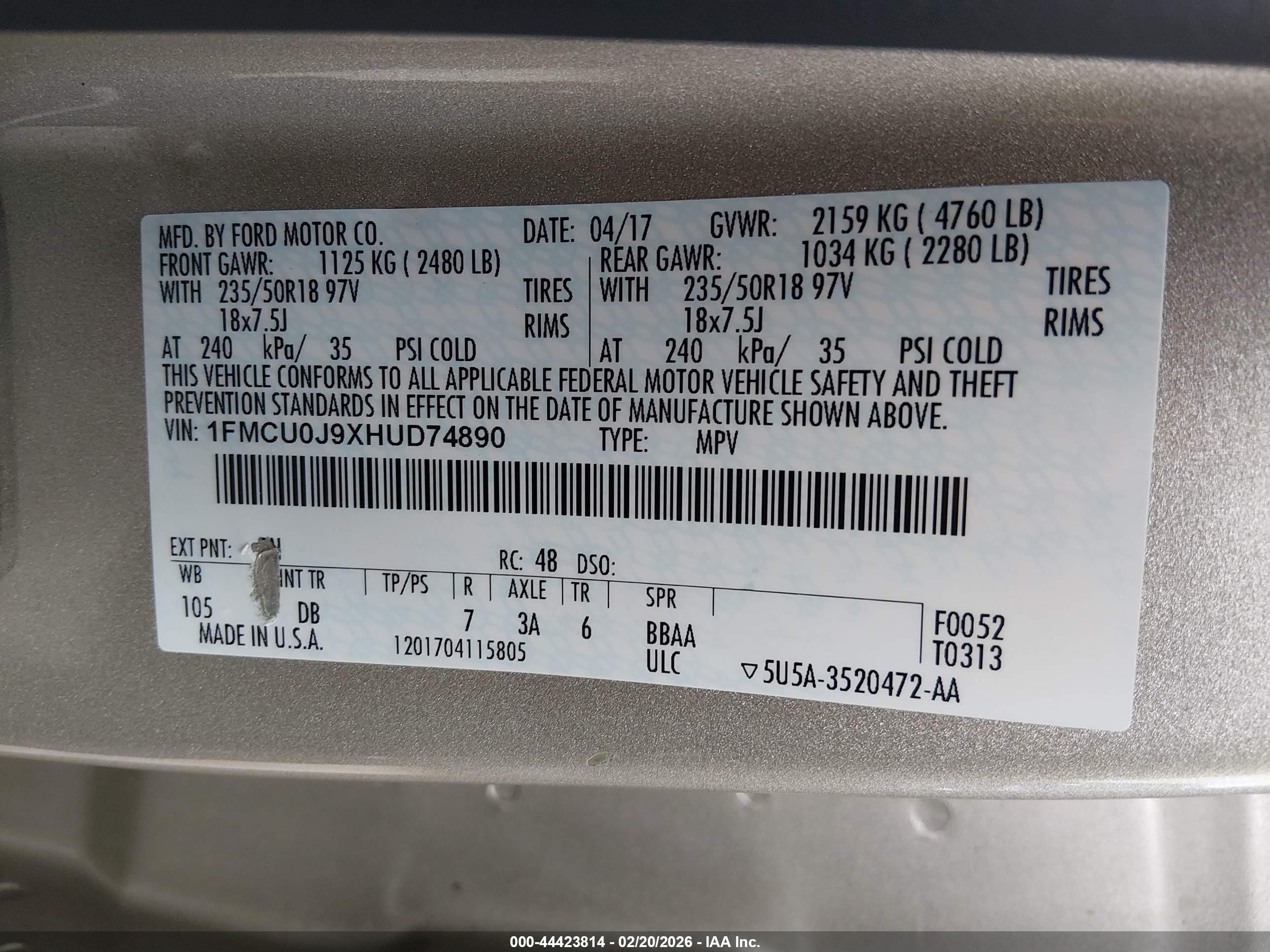 FORD ESCAPE image 9