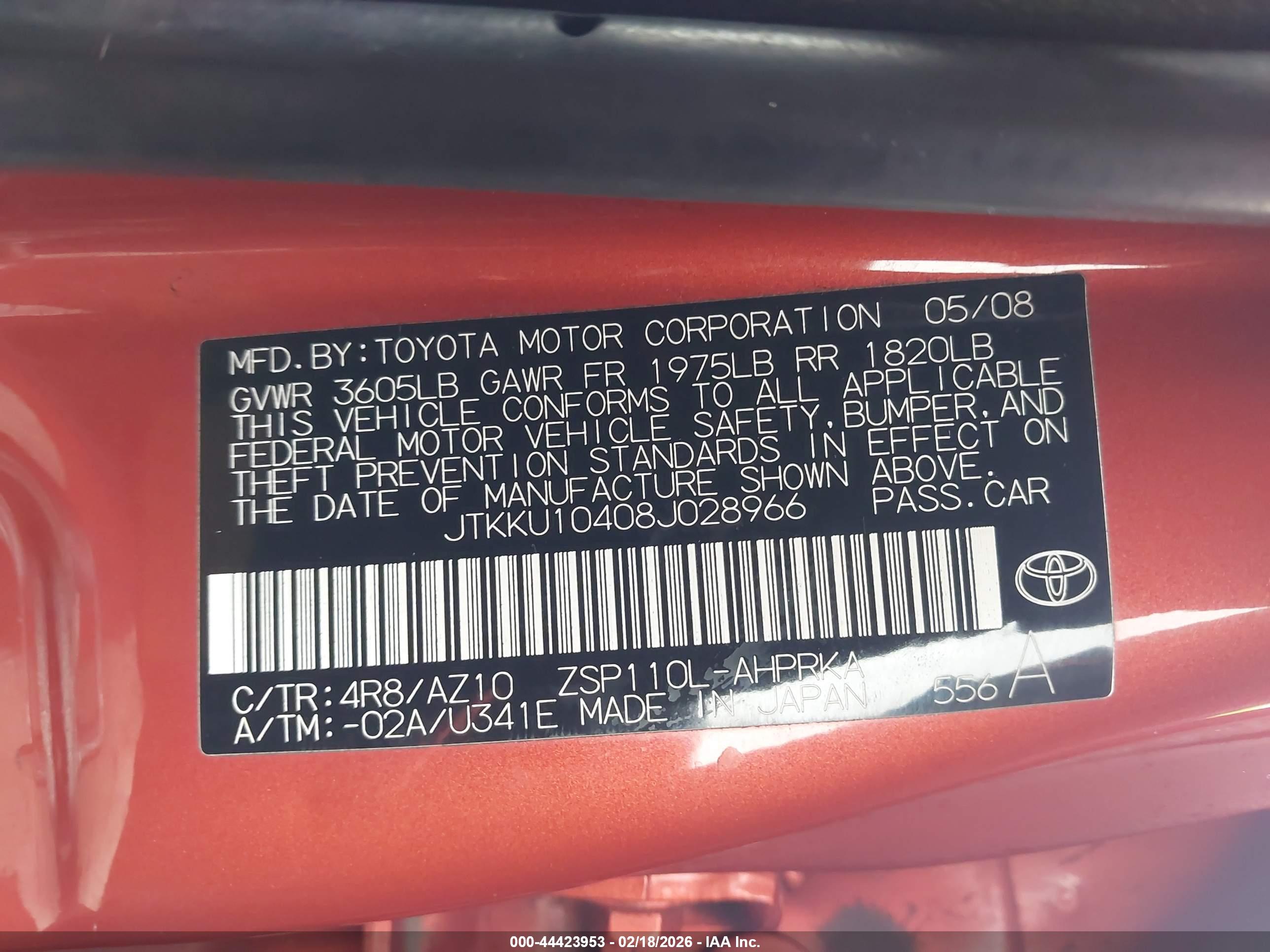 SCION XD image 9