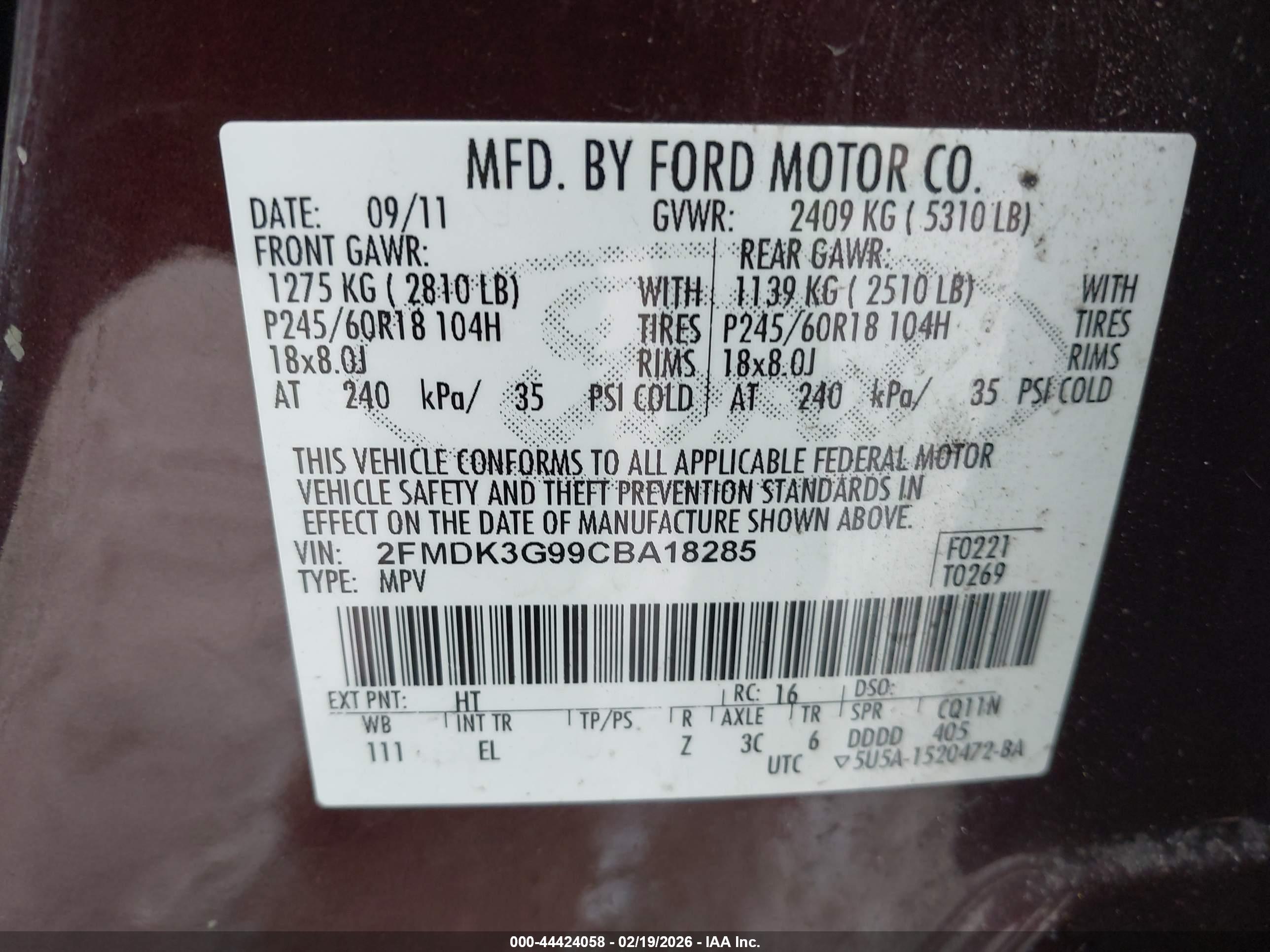 FORD EDGE image 9